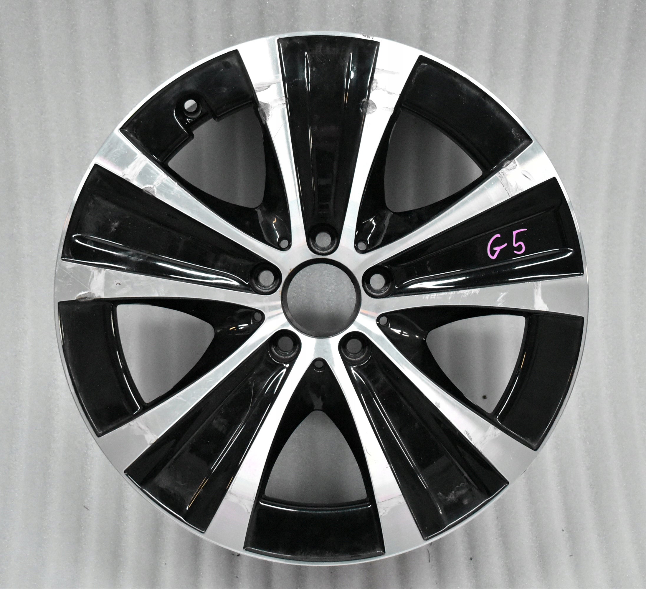 1x Alu Felge Mercedes-Benz W213 Aluminum rim 18 Zoll 8.0J 5x112 43ET A2134013700