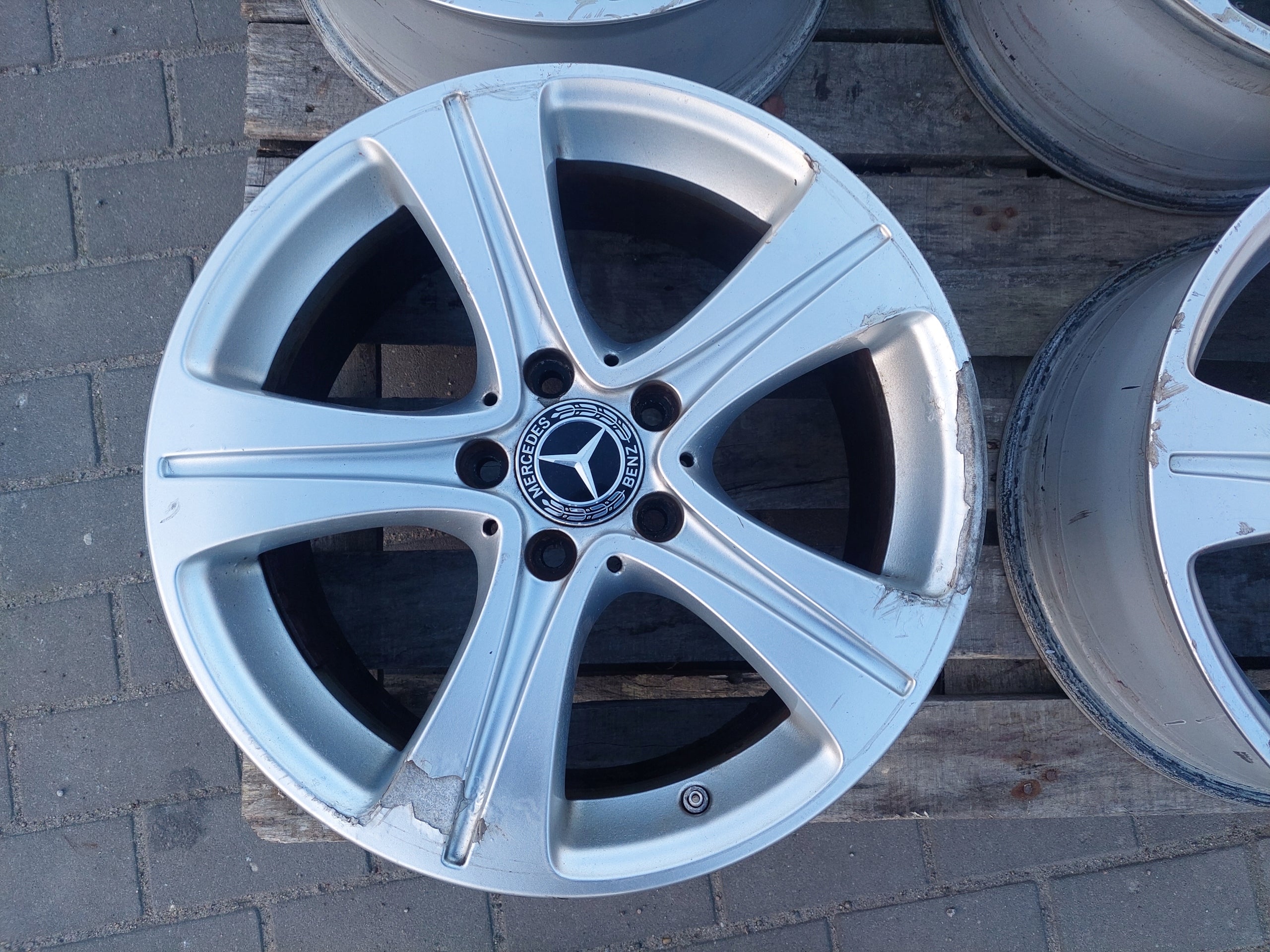 Alu Felge Mercedes-Benz W213 Aluminum rim 17 Zoll 7.5J 5x112 40ET