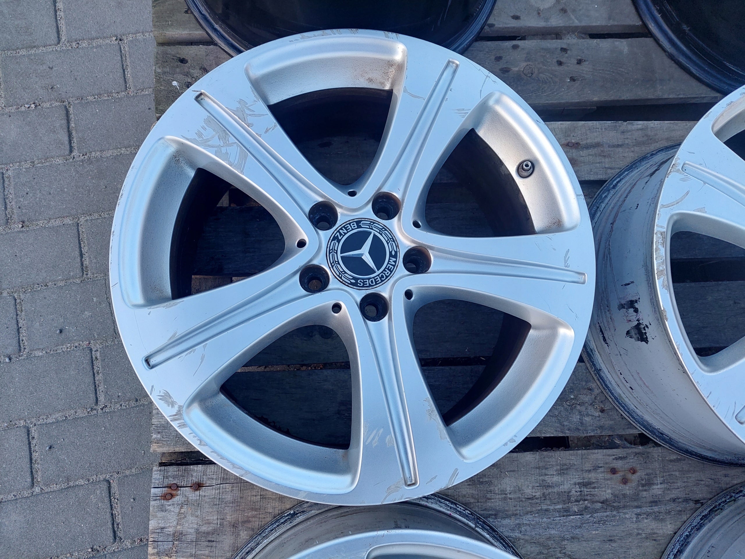 Alu Felge Mercedes-Benz W213 Aluminum rim 17 Zoll 7.5J 5x112 40ET