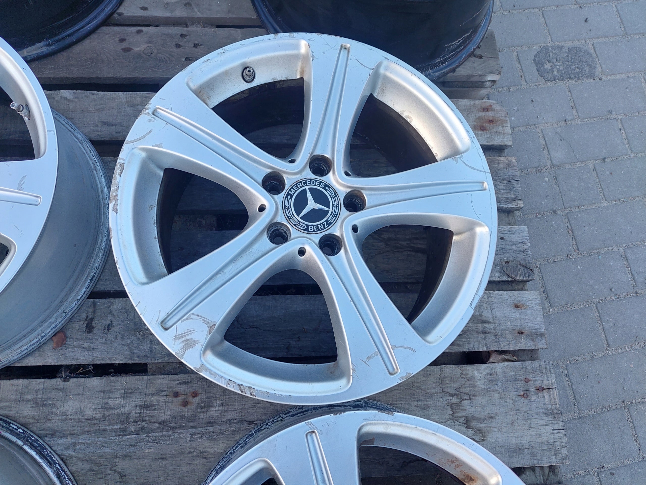 Alu Felge Mercedes-Benz W213 Aluminum rim 17 Zoll 7.5J 5x112 40ET