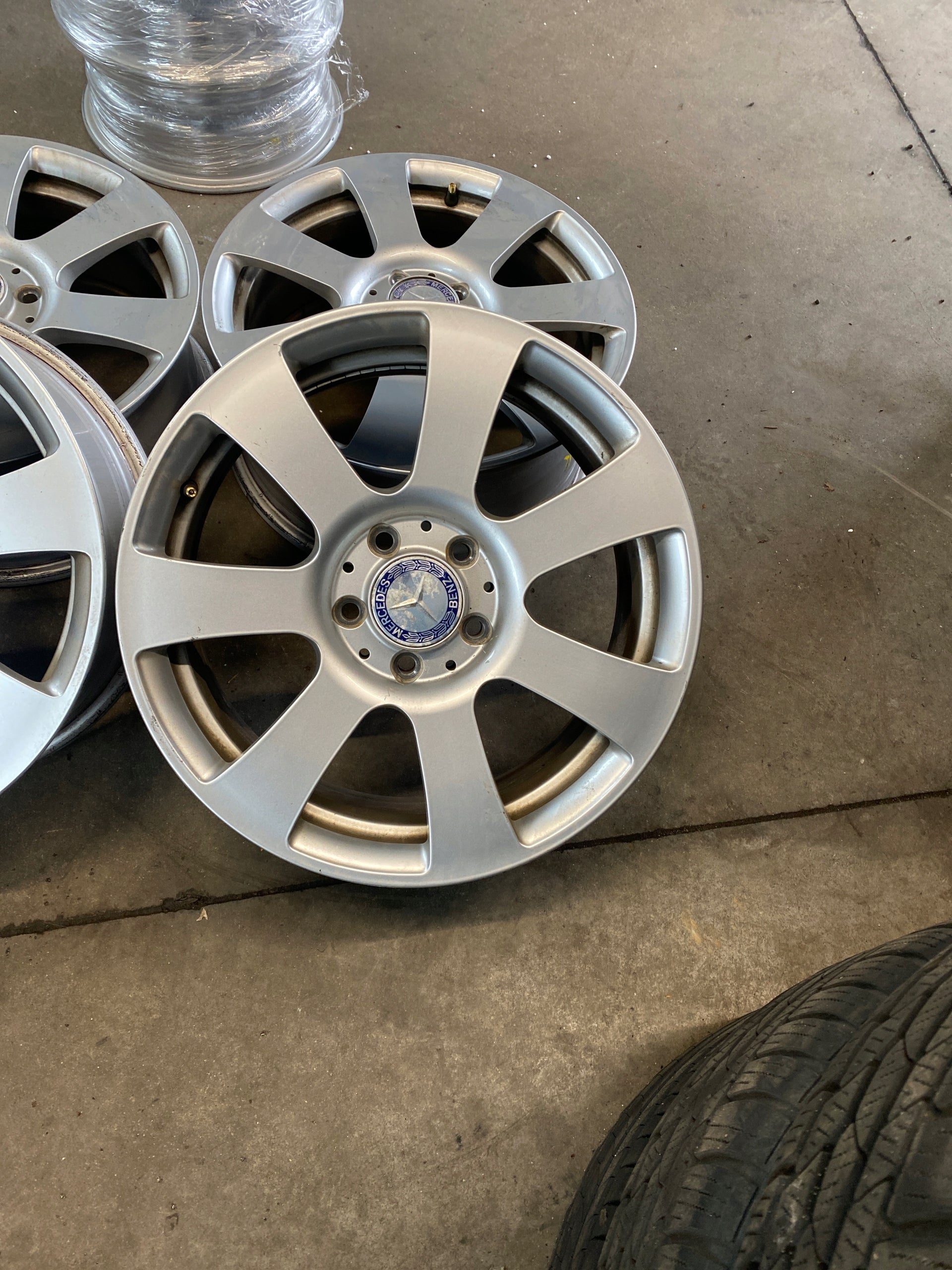 Alu Felge Mercedes-Benz W205 Aluminum rim 17 Zoll 7.5J 5x112 47,5ET