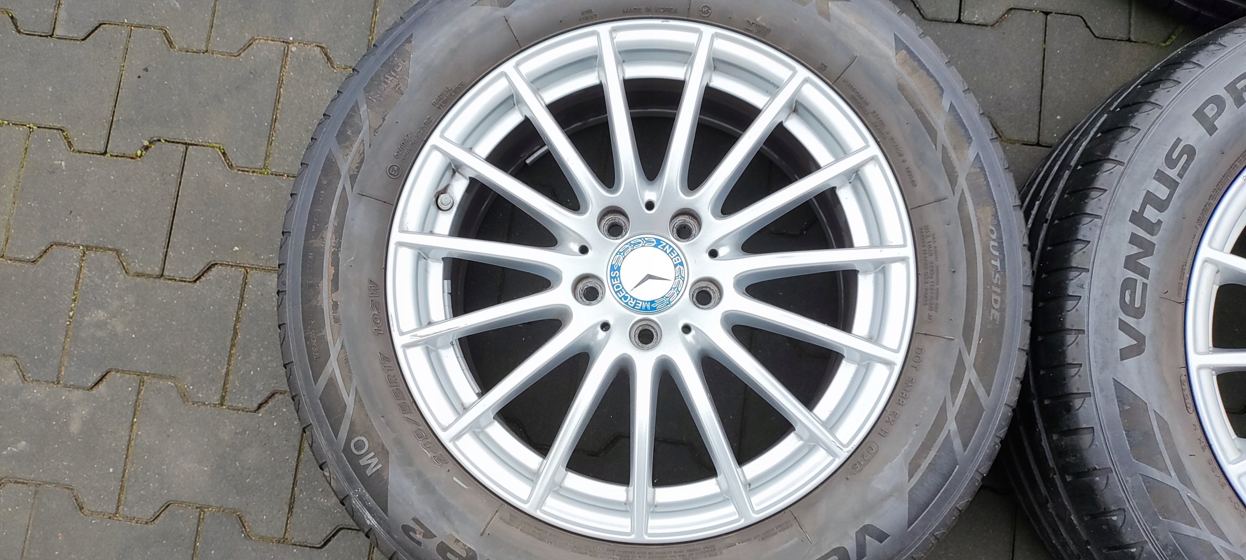 Alu Felge Mercedes-Benz 222 W221 W222 Aluminum rim 17 Zoll 8.0J 5x112 41ET