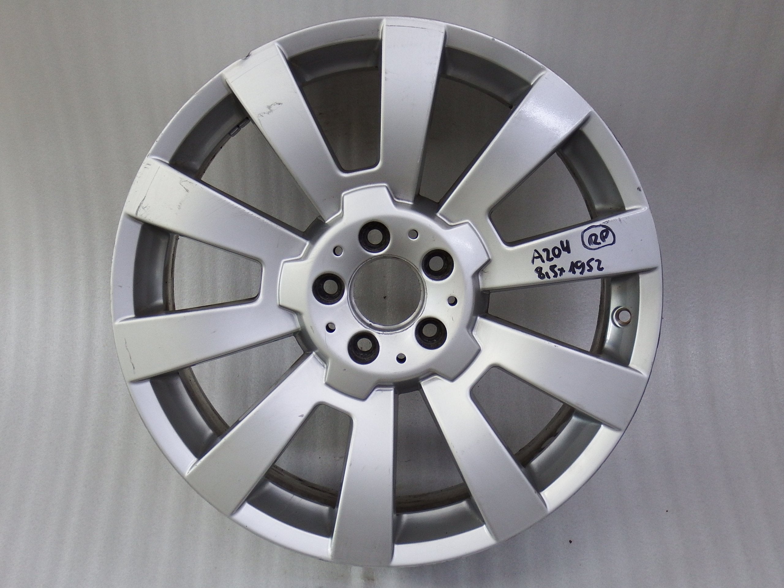 1x aluminum rim Mercedes-Benz W292 Aluminum rim 19 inch 8.5J 5x112 52ET 