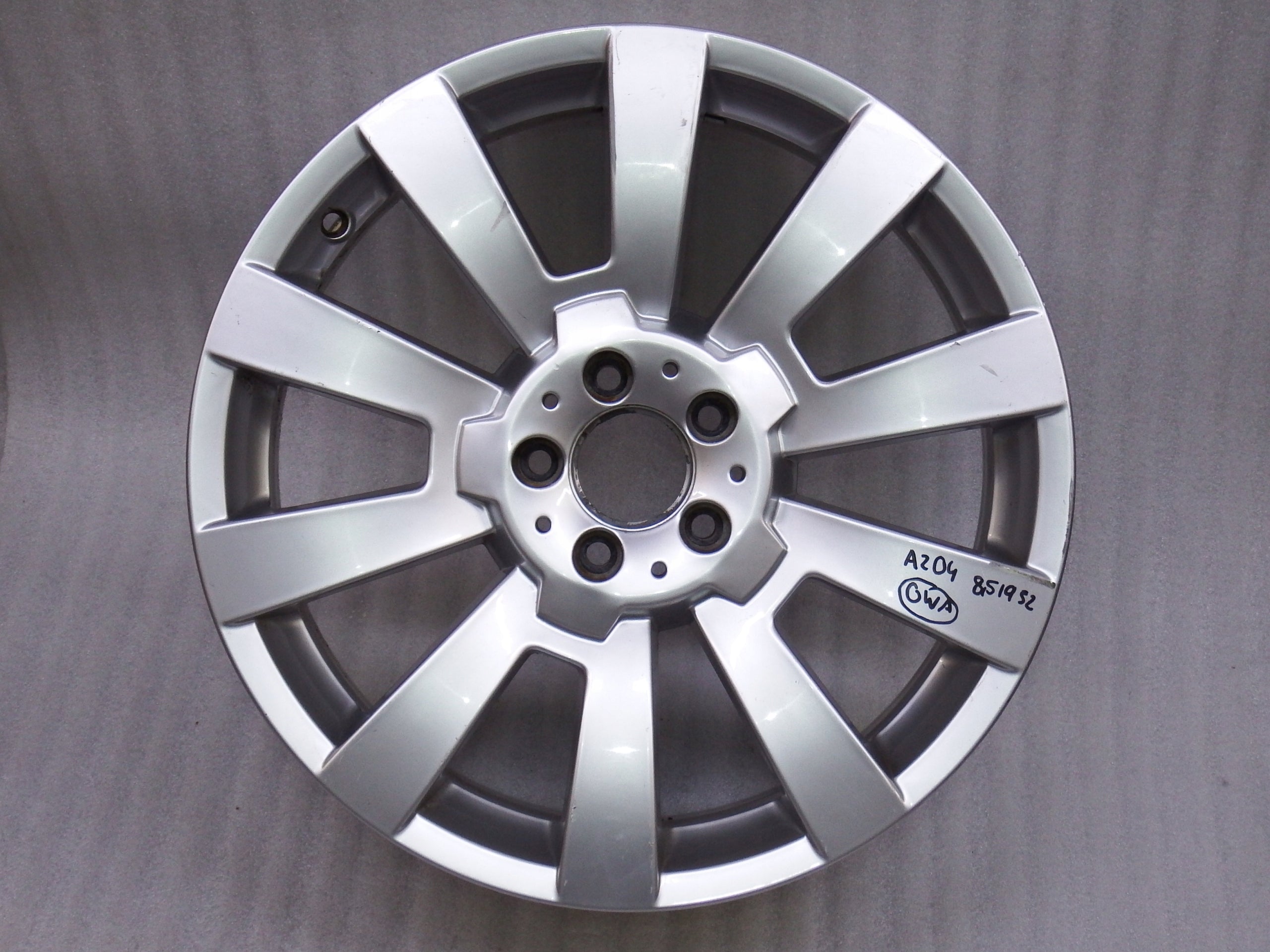 1x Alu Felge Mercedes-Benz W292 Aluminum rim 19 Zoll 8.5J 5x112 52ET