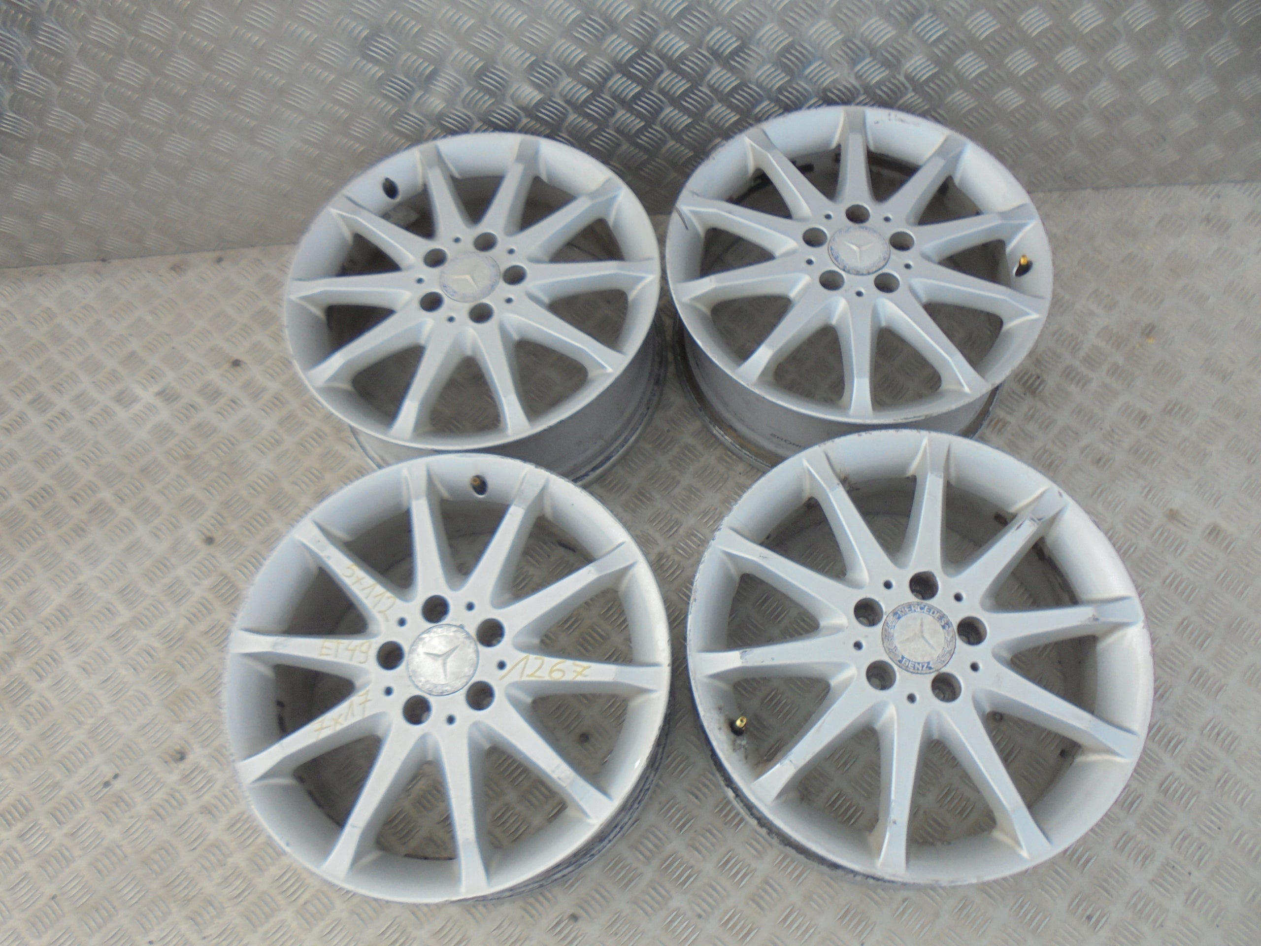 Alu Felge Mercedes-Benz W199 Aluminum rim 17 Zoll 7.0J 5x112 49ET