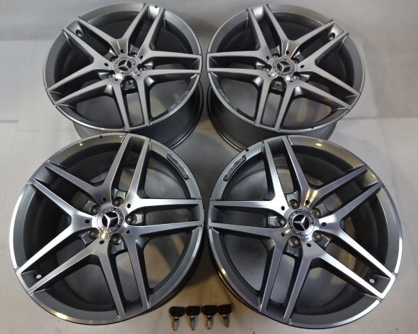 1x aluminum rim Mercedes-Benz 222 W222 Aluminum rim 19 inch 8.5J 5x112 38ET 