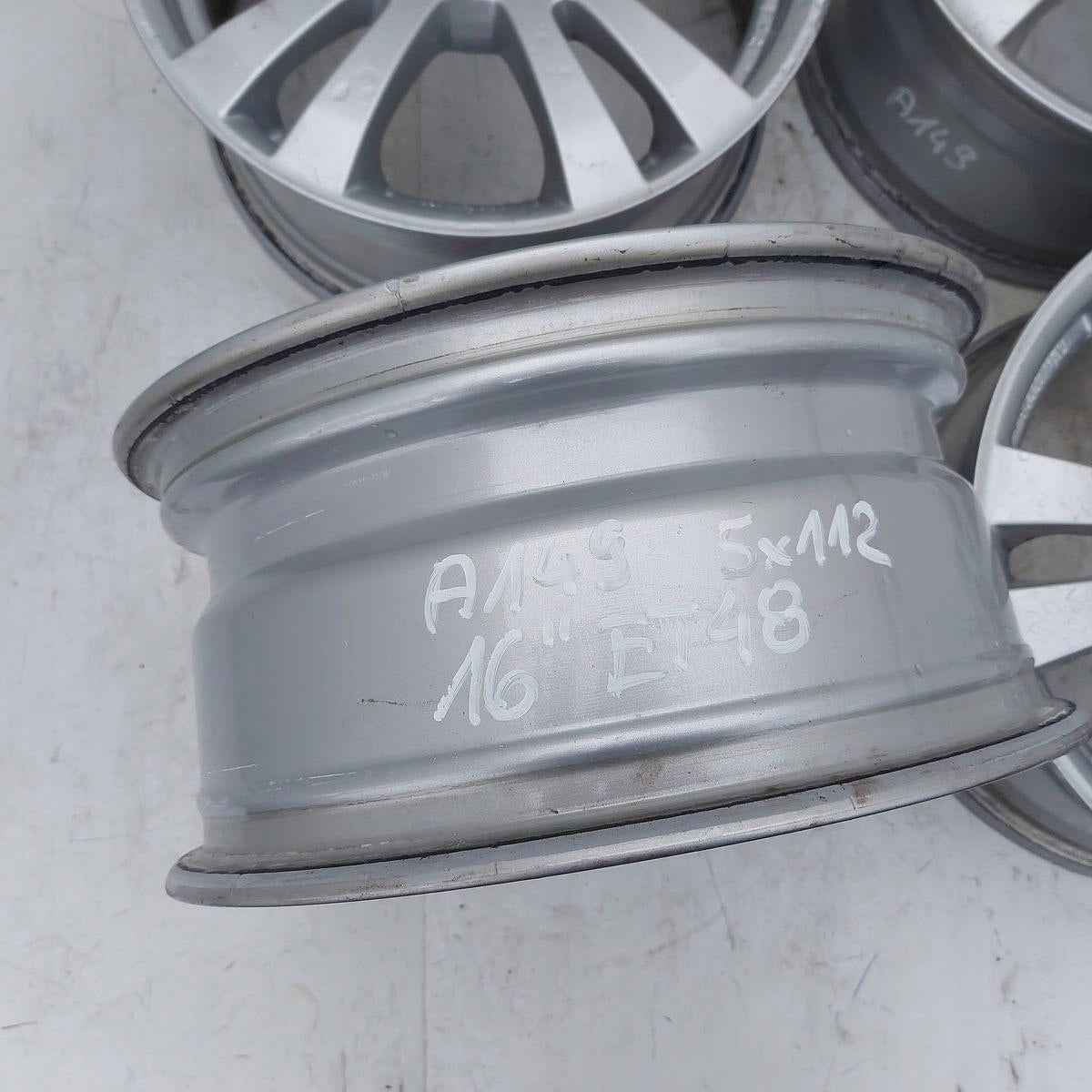 Alu Felge Mercedes-Benz W168 Aluminum rim 16 Zoll 7.0J 5x112