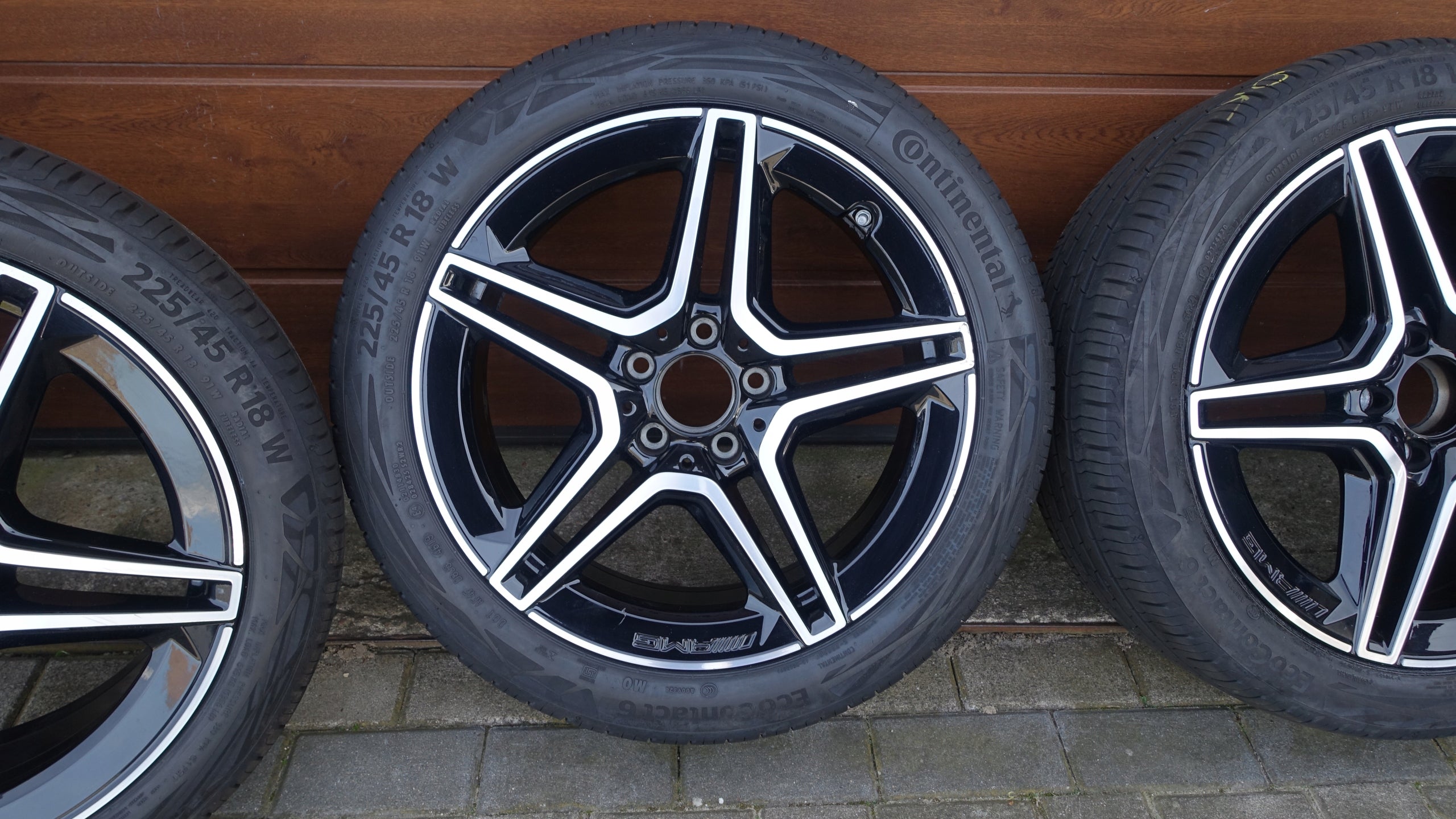 Alu Felge Mercedes-Benz W109 Aluminum rim 18 Zoll 7.5J 5x112