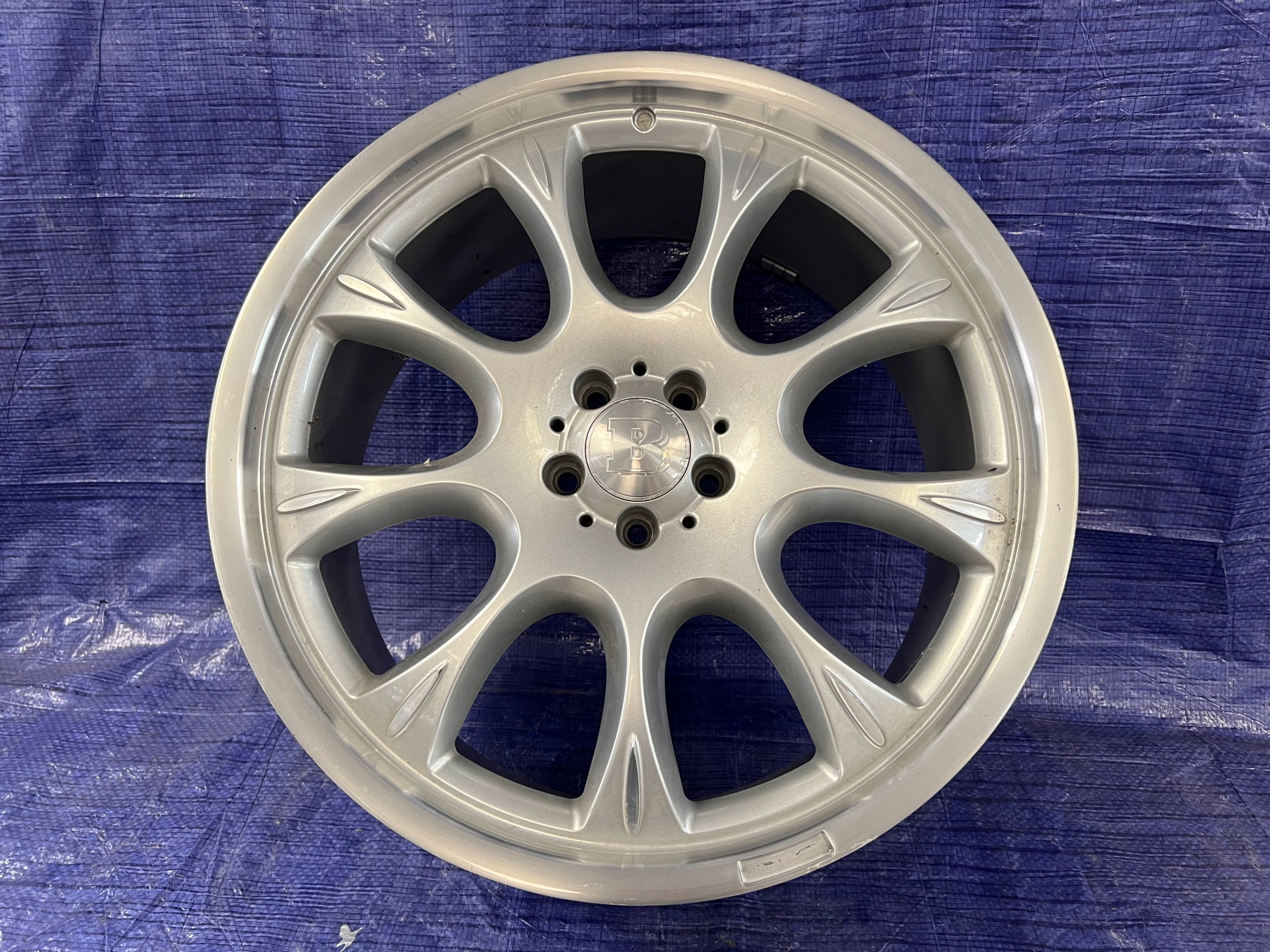 1x aluminum rim Mercedes-Benz 110 Aluminum rim 22 inch 10.0J 5x112 