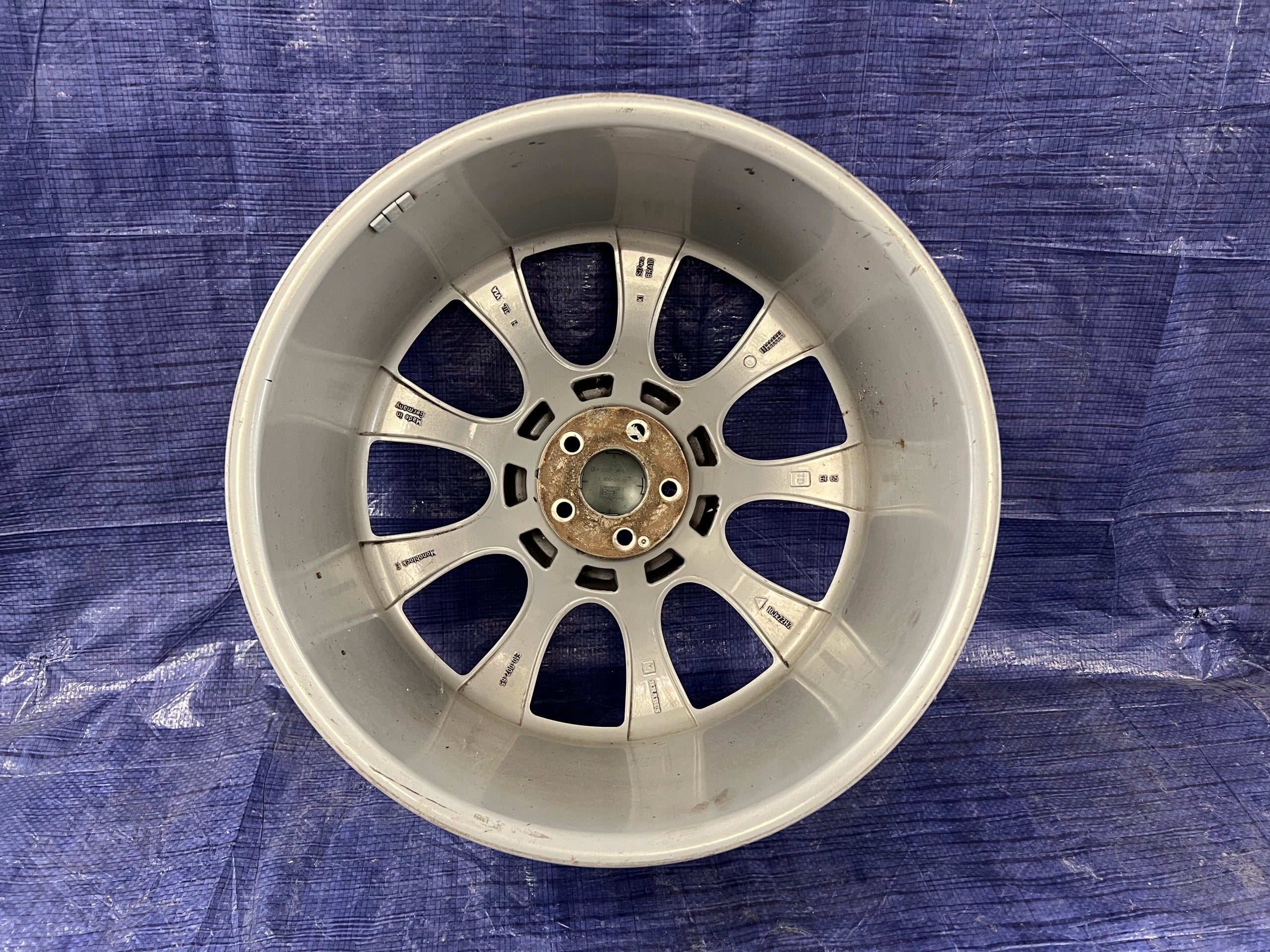 1x Alu Felge Mercedes-Benz 110 Aluminum rim 22 Zoll 10.0J 5x112