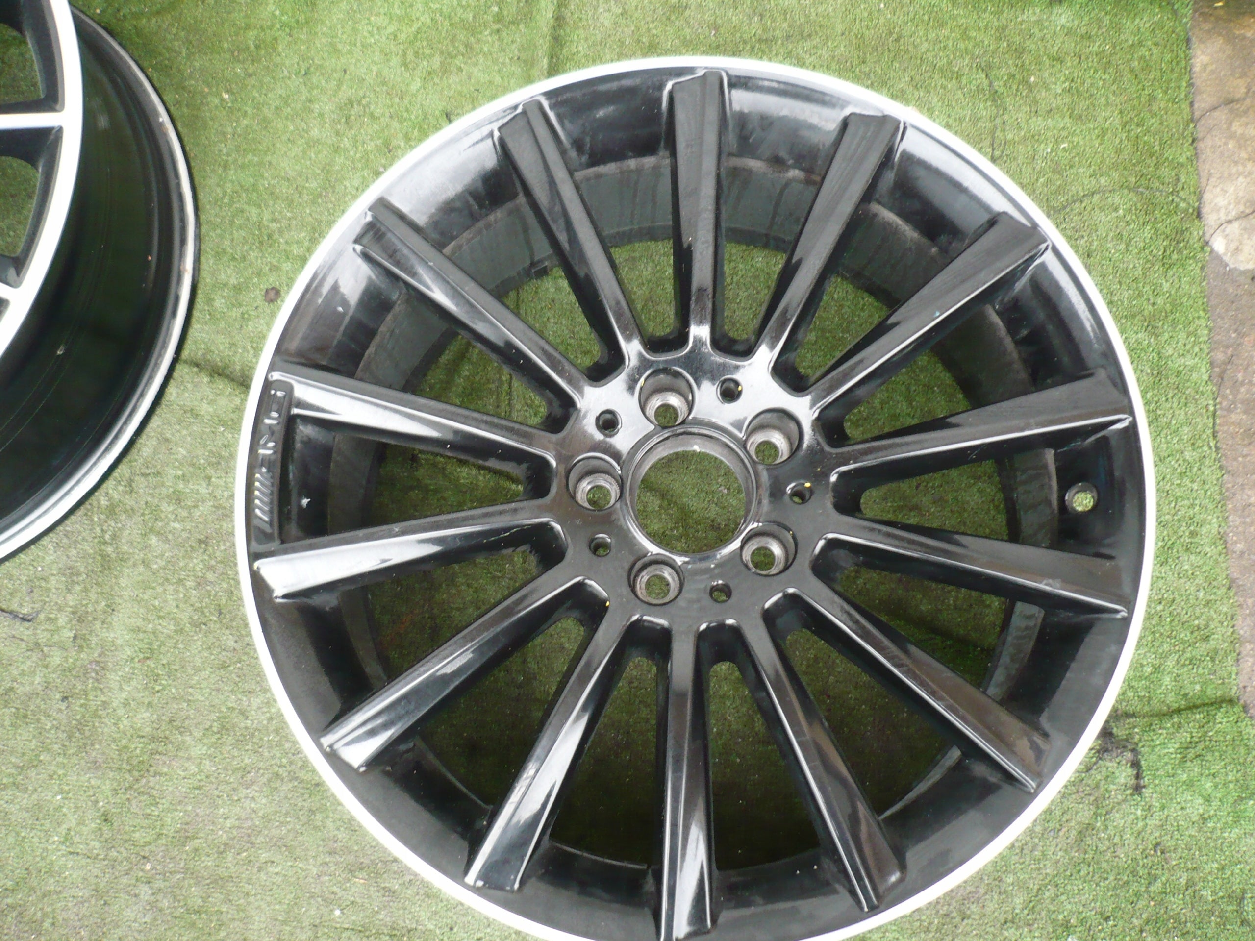 1x aluminum rim Mercedes-Benz 205 W205 Aluminum rim 19 inch 8.5J 5x112 52ET 