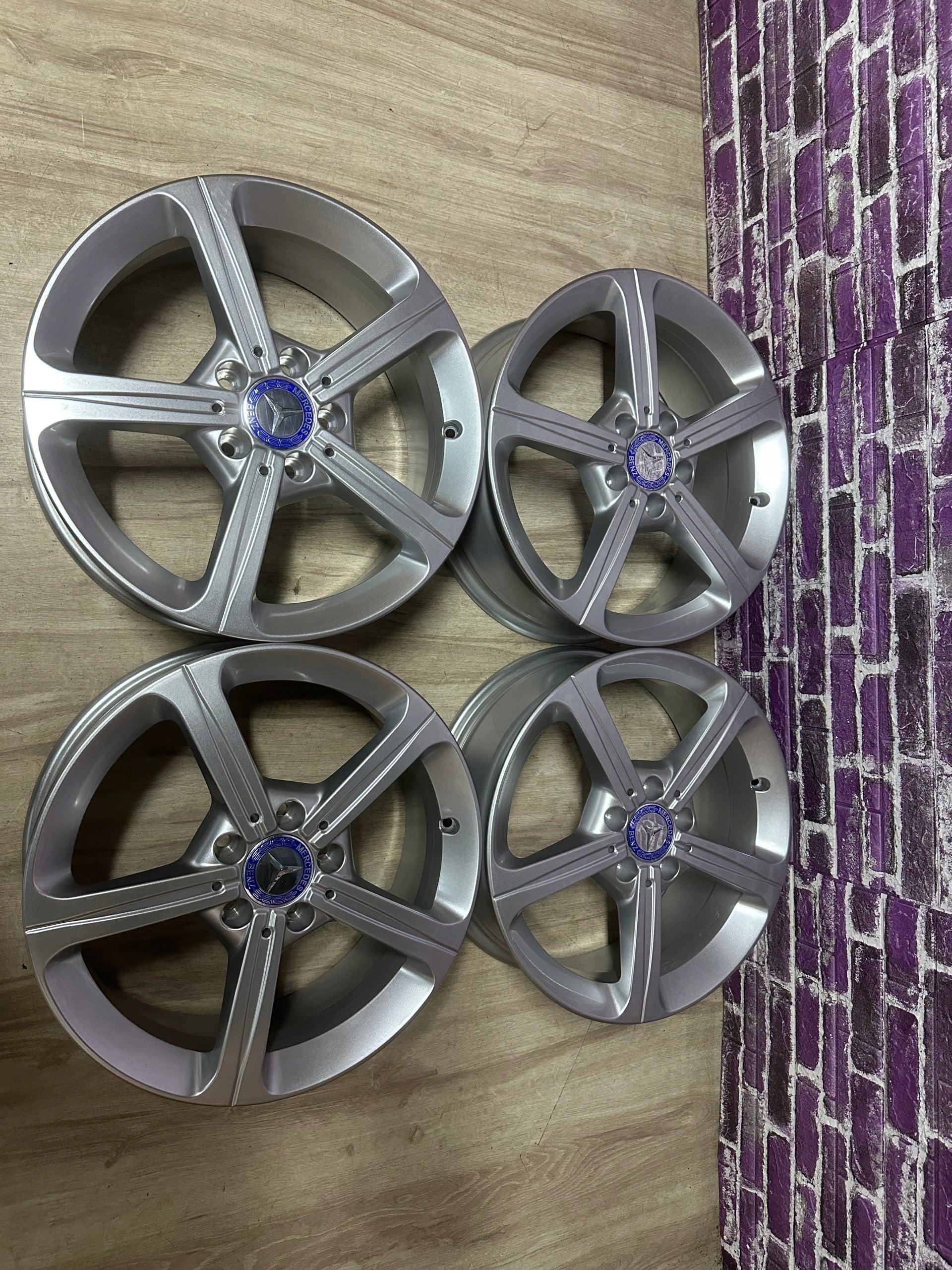 Alu Felge Mercedes-Benz W245 W247 W246 Aluminum rim 17 Zoll 6.5J 5x112 44ET