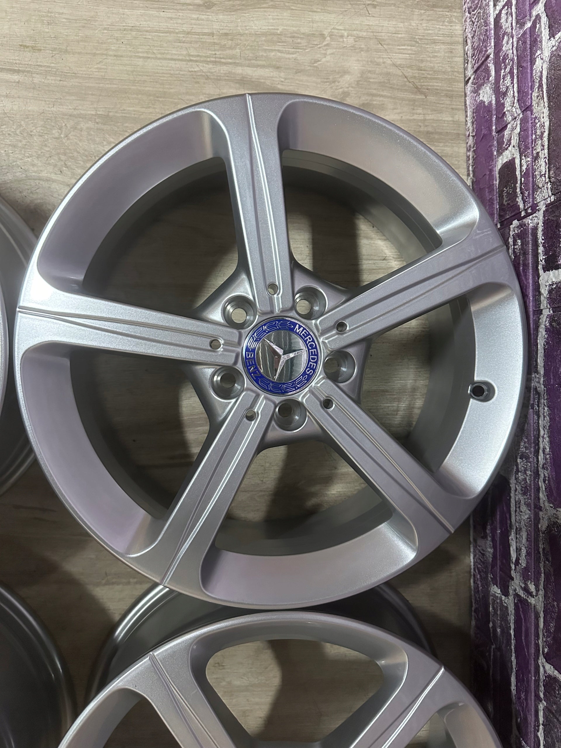 Alu Felge Mercedes-Benz W245 W247 W246 Aluminum rim 17 Zoll 6.5J 5x112 44ET