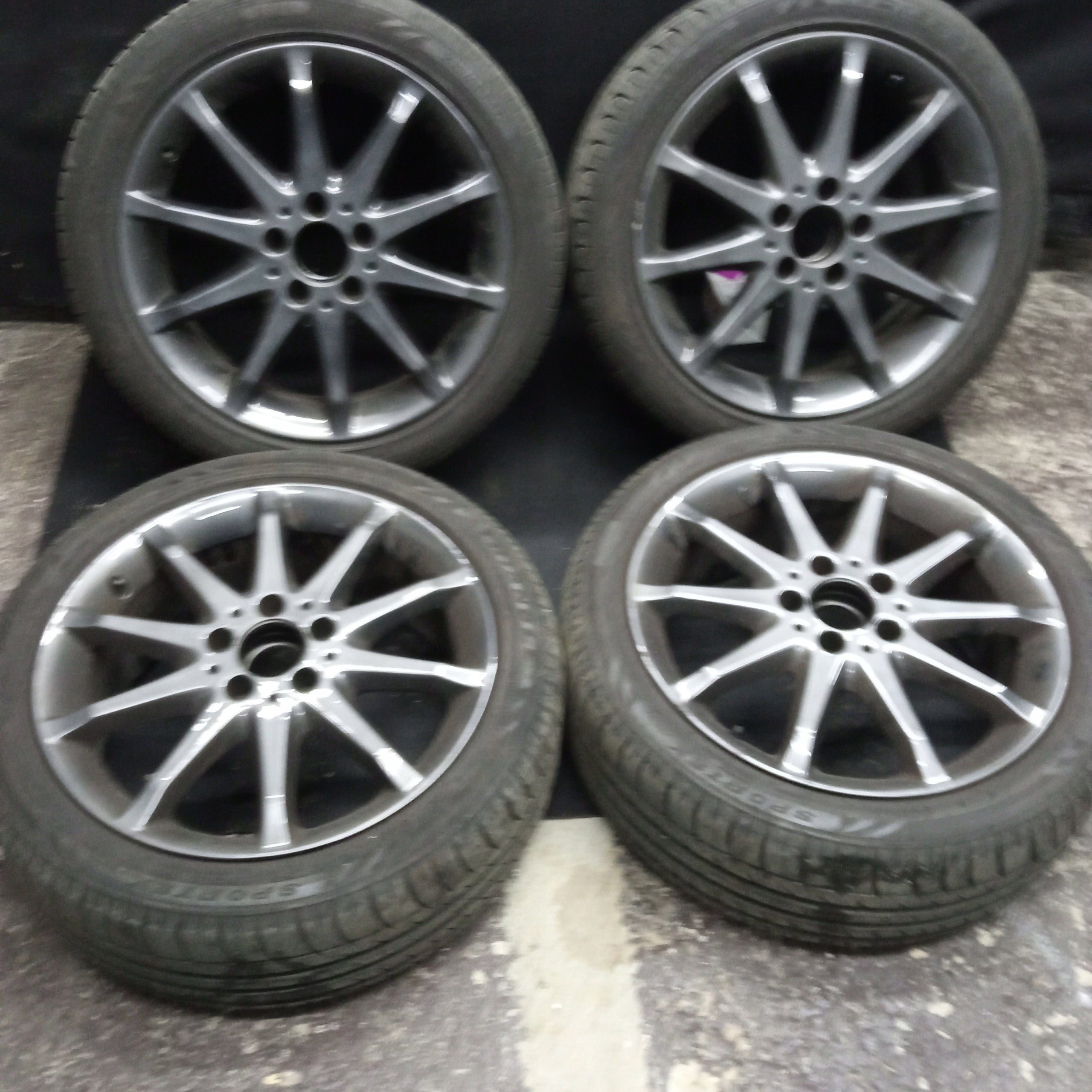 Alu Felge Mercedes-Benz W245 Aluminum rim 17 Zoll 5x112