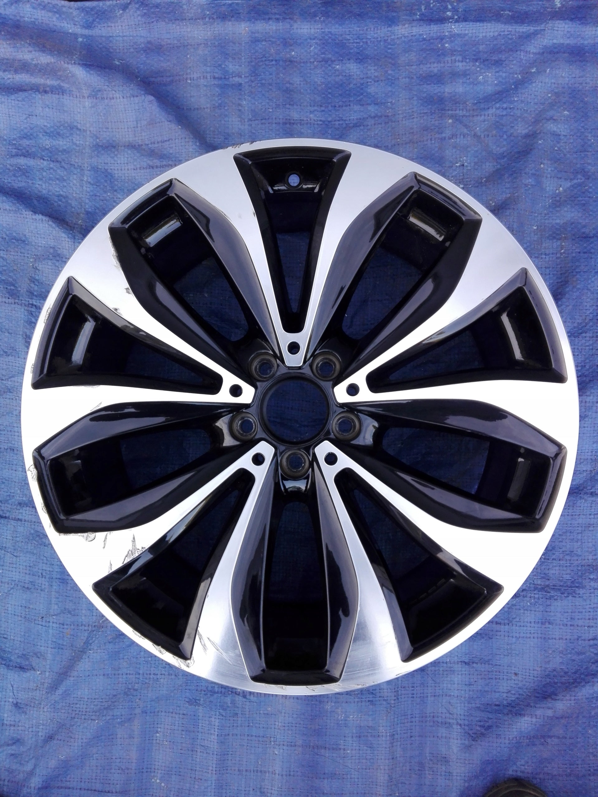 1x aluminum rim Mercedes-Benz W253 Aluminum rim 20 inch 8.5J 5x112 40ET 