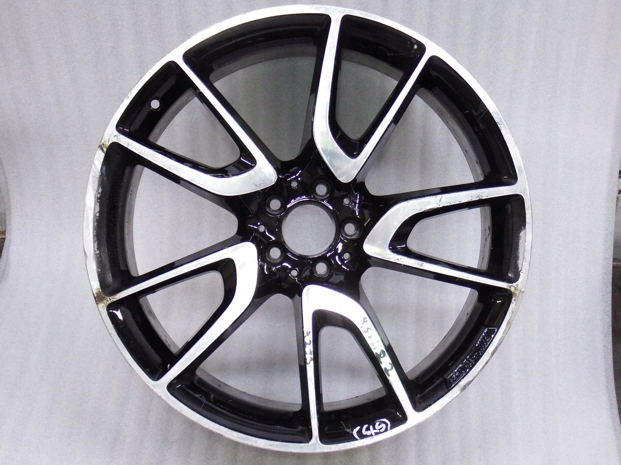 1x aluminum rim Mercedes-Benz W253 Aluminum rim 21 inch 9.5J 5x112 22ET 