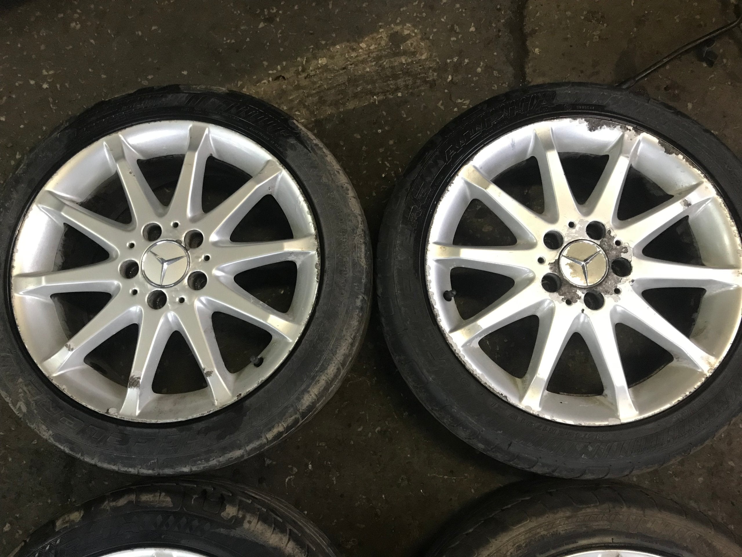 Alu Felge Mercedes-Benz W121 Aluminum rim 17 Zoll 5x112