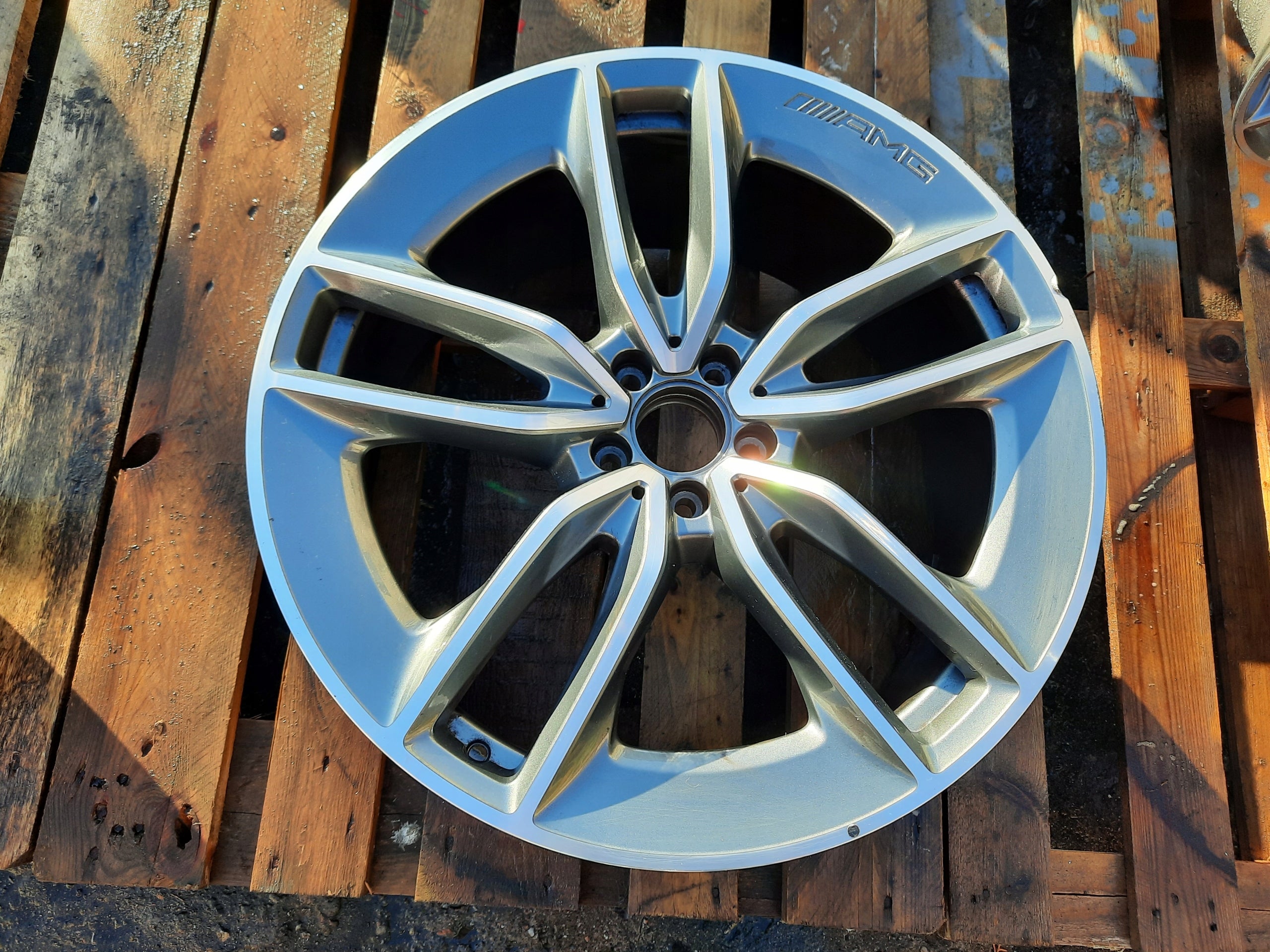 1x aluminum rim Mercedes-Benz 167 Aluminum rim 22 inch 10.0J 5x112