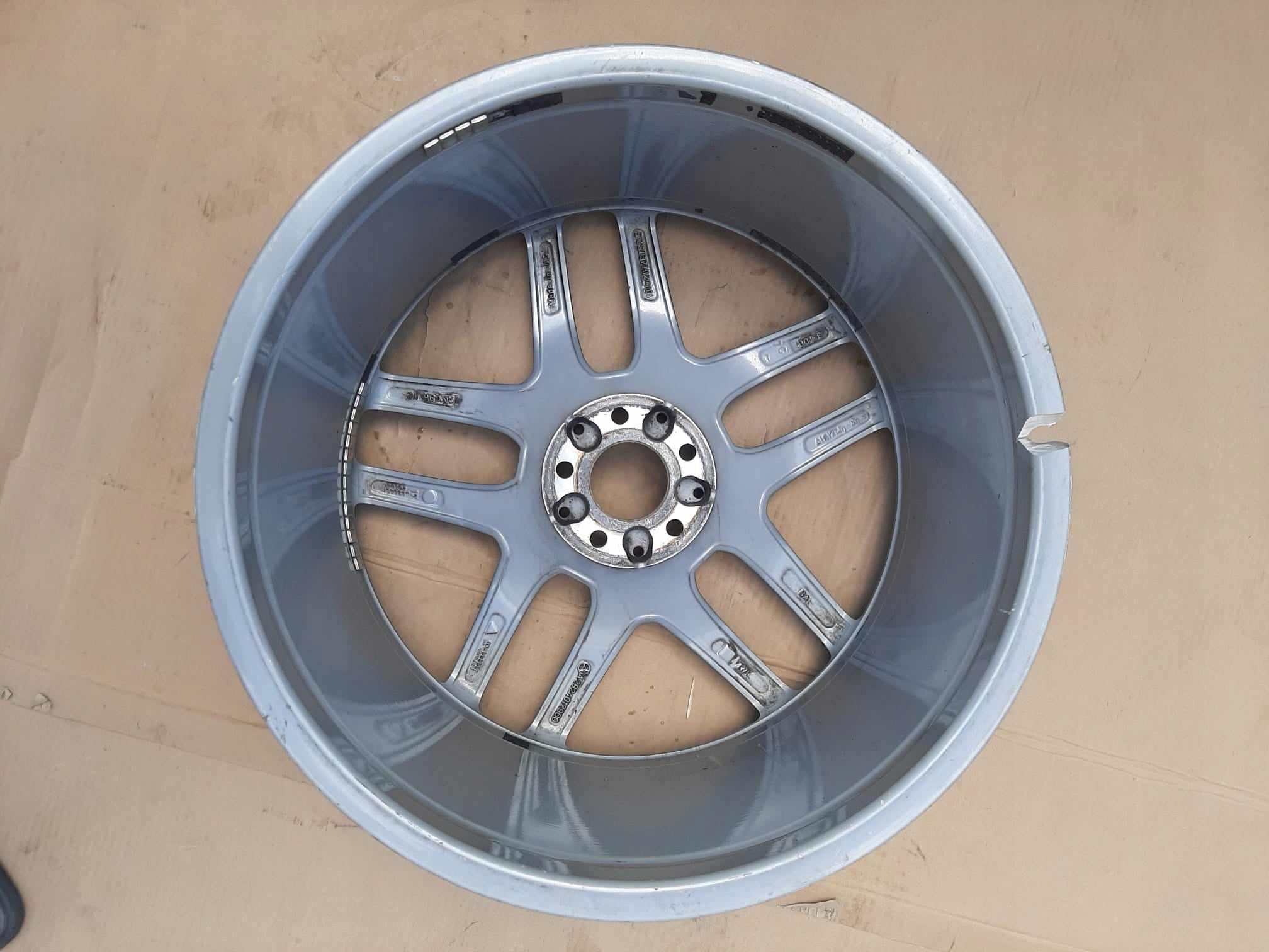 1x Alu Felge Mercedes-Benz W292 Aluminum rim 21 Zoll 10.0J 5x112 A2924012900