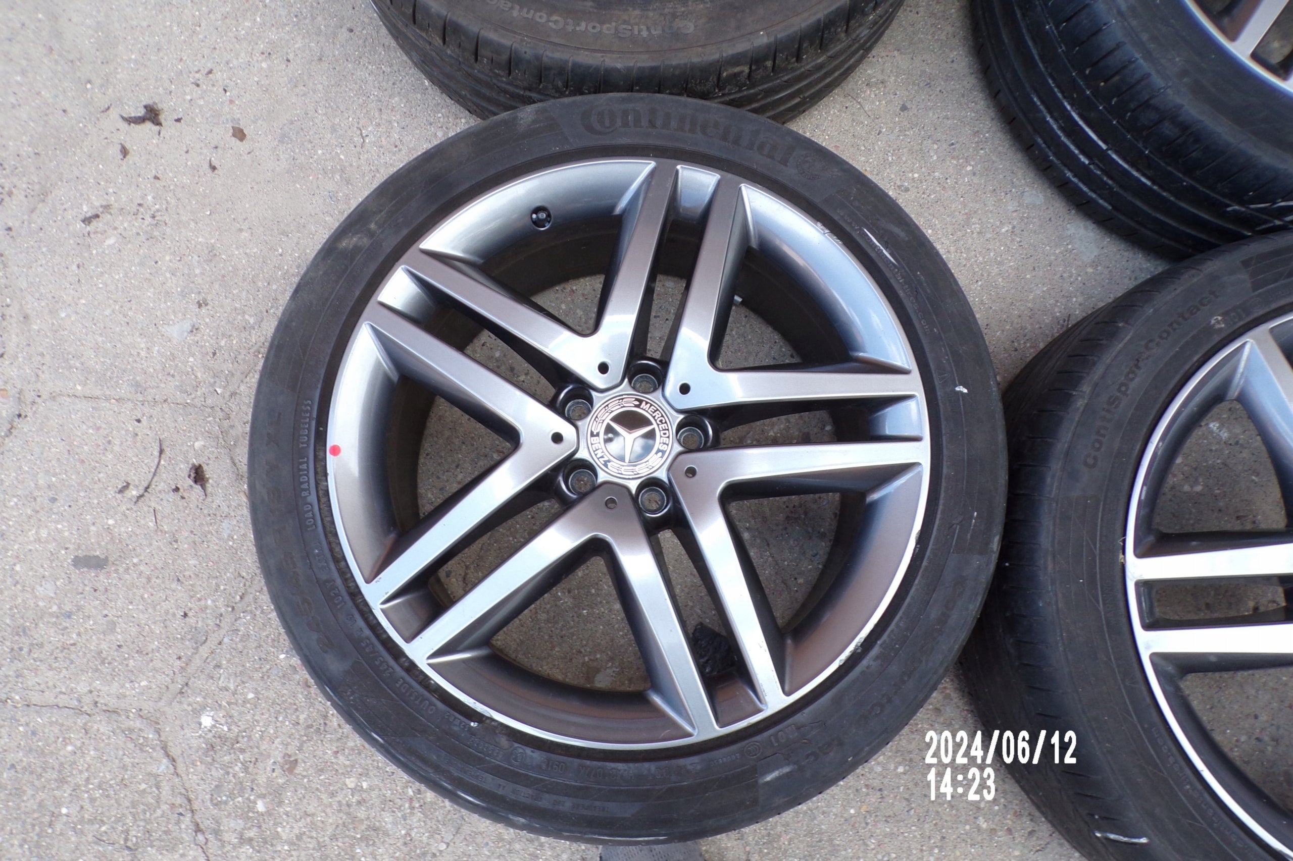 Alu Felge Mercedes-Benz W447 Aluminum rim 19 Zoll 8.0J 5x112 52ET A4474011500