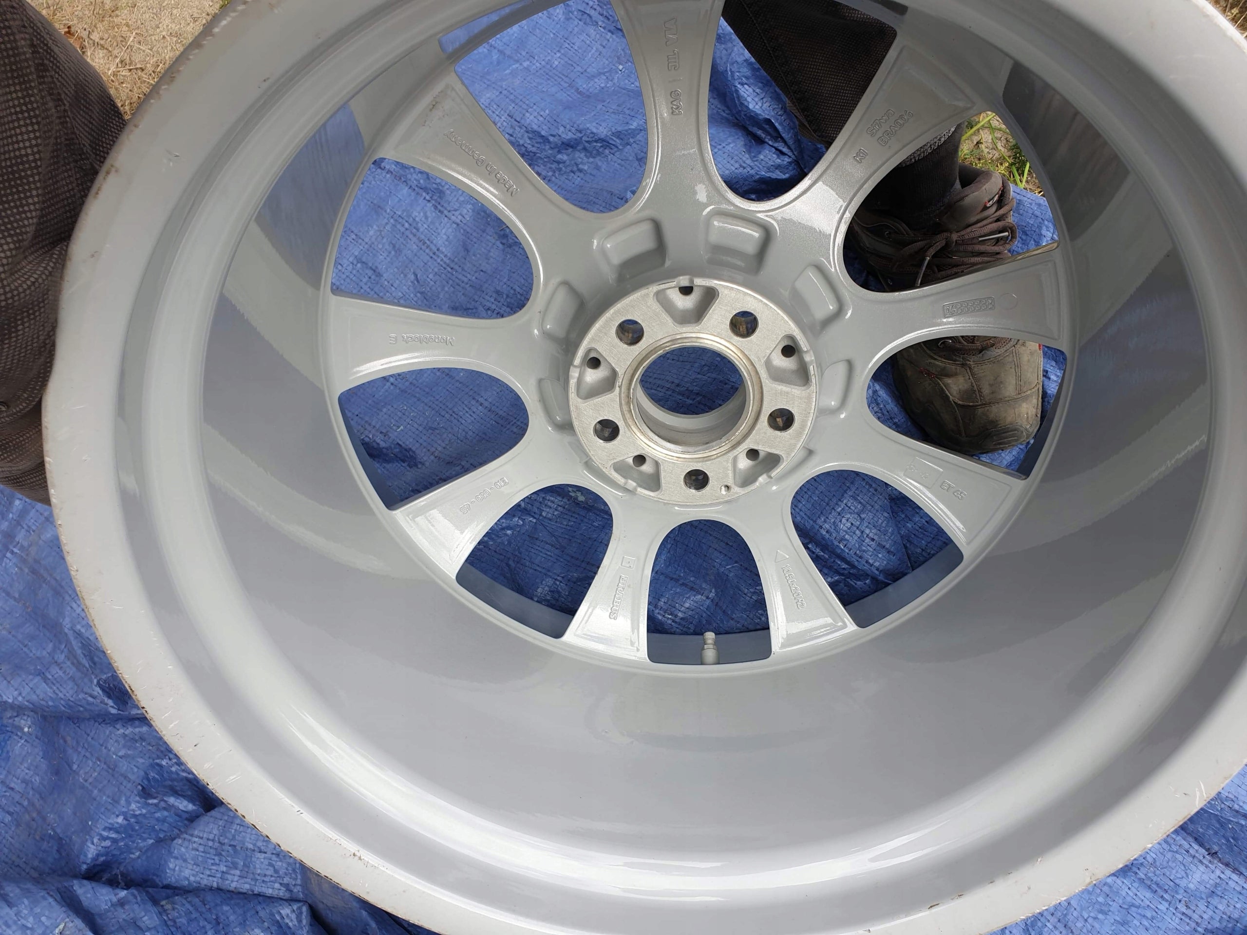 1x Alu Felge Mercedes-Benz W414 Aluminum rim 20 Zoll 10.5J 5x112 45ET