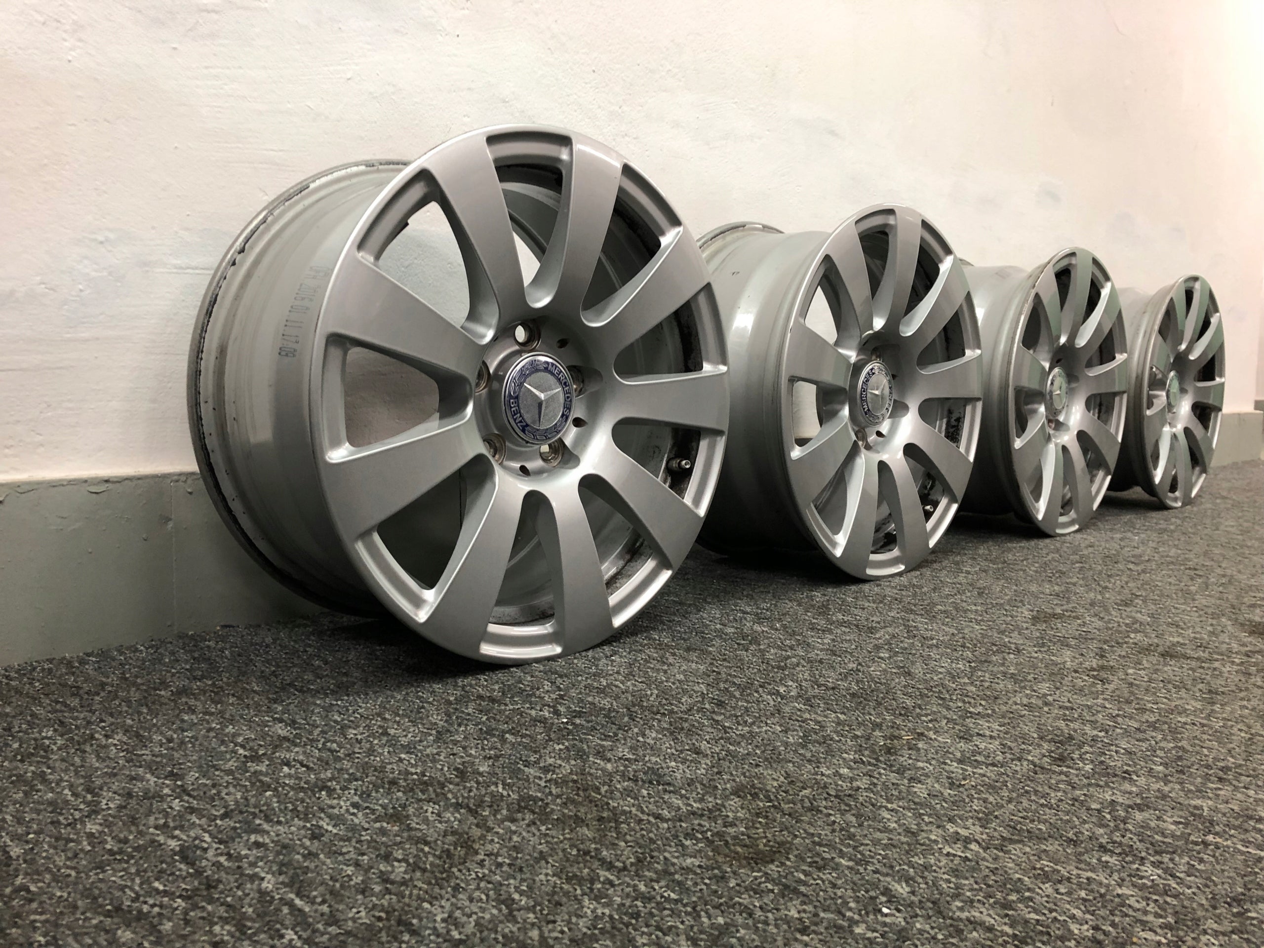 Alu Felge Mercedes-Benz W118 Aluminum rim 16 Zoll 7.5J 5x112 45ET