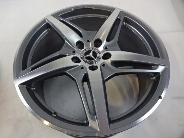 1x Alu Felge Mercedes-Benz W208 Aluminum rim 19 Zoll 9.0J 5x112 62ET