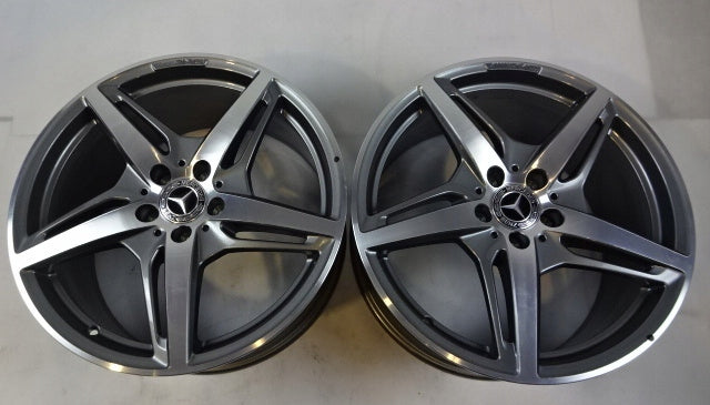 1x Alu Felge Mercedes-Benz W208 Aluminum rim 19 Zoll 9.0J 5x112 62ET