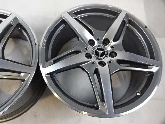 1x Alu Felge Mercedes-Benz W208 Aluminum rim 19 Zoll 9.0J 5x112 62ET