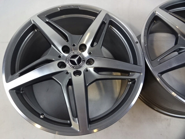 1x Alu Felge Mercedes-Benz W208 Aluminum rim 19 Zoll 9.0J 5x112 62ET