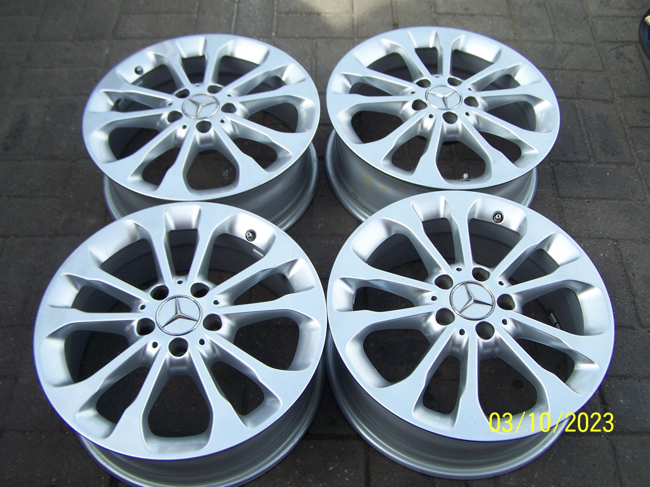 Alu Felge Mercedes-Benz W190 Aluminum rim 17 Zoll 6.5J 5x112 38ET