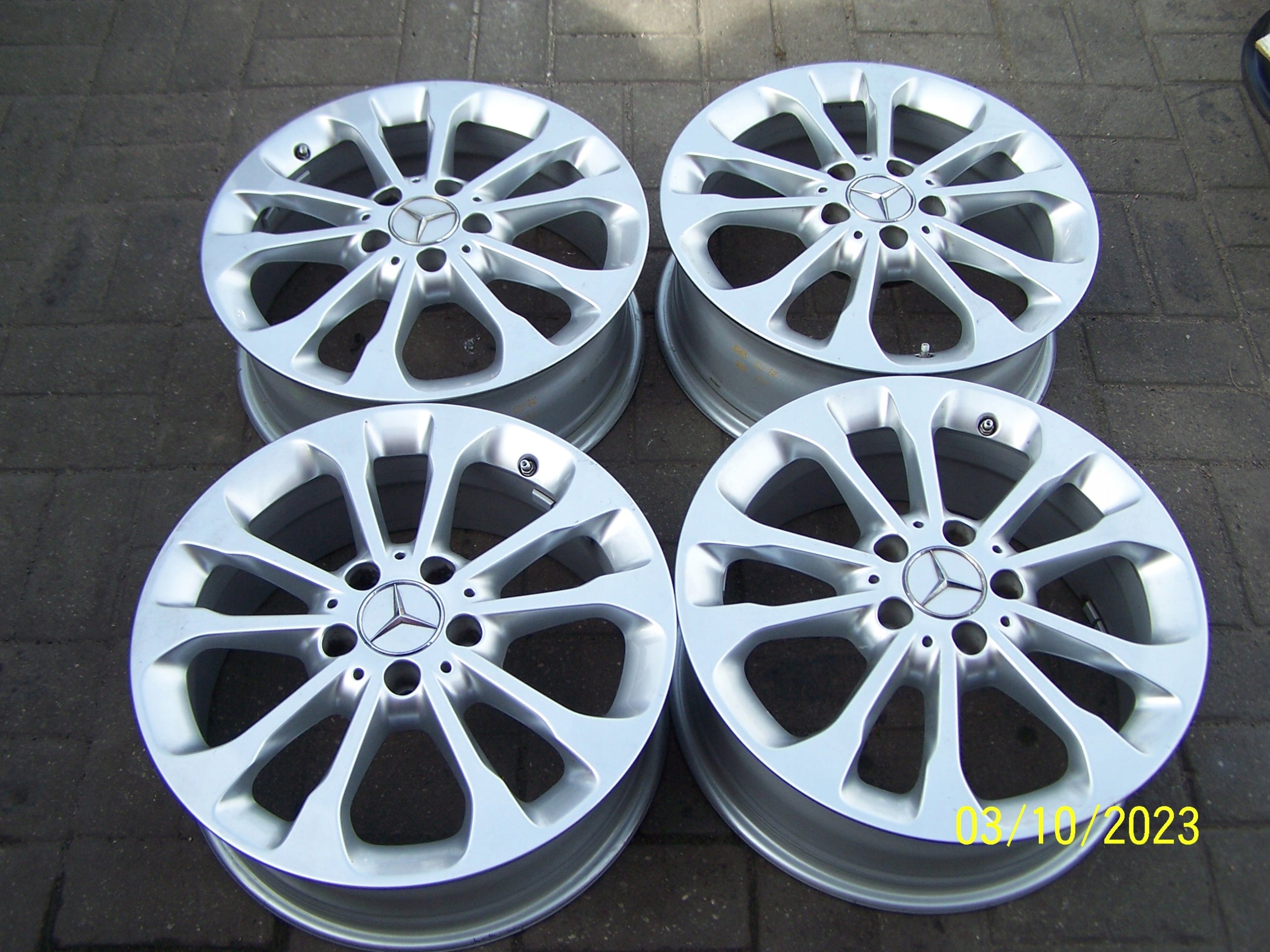 Alu Felge Mercedes-Benz W190 Aluminum rim 17 Zoll 6.5J 5x112 38ET