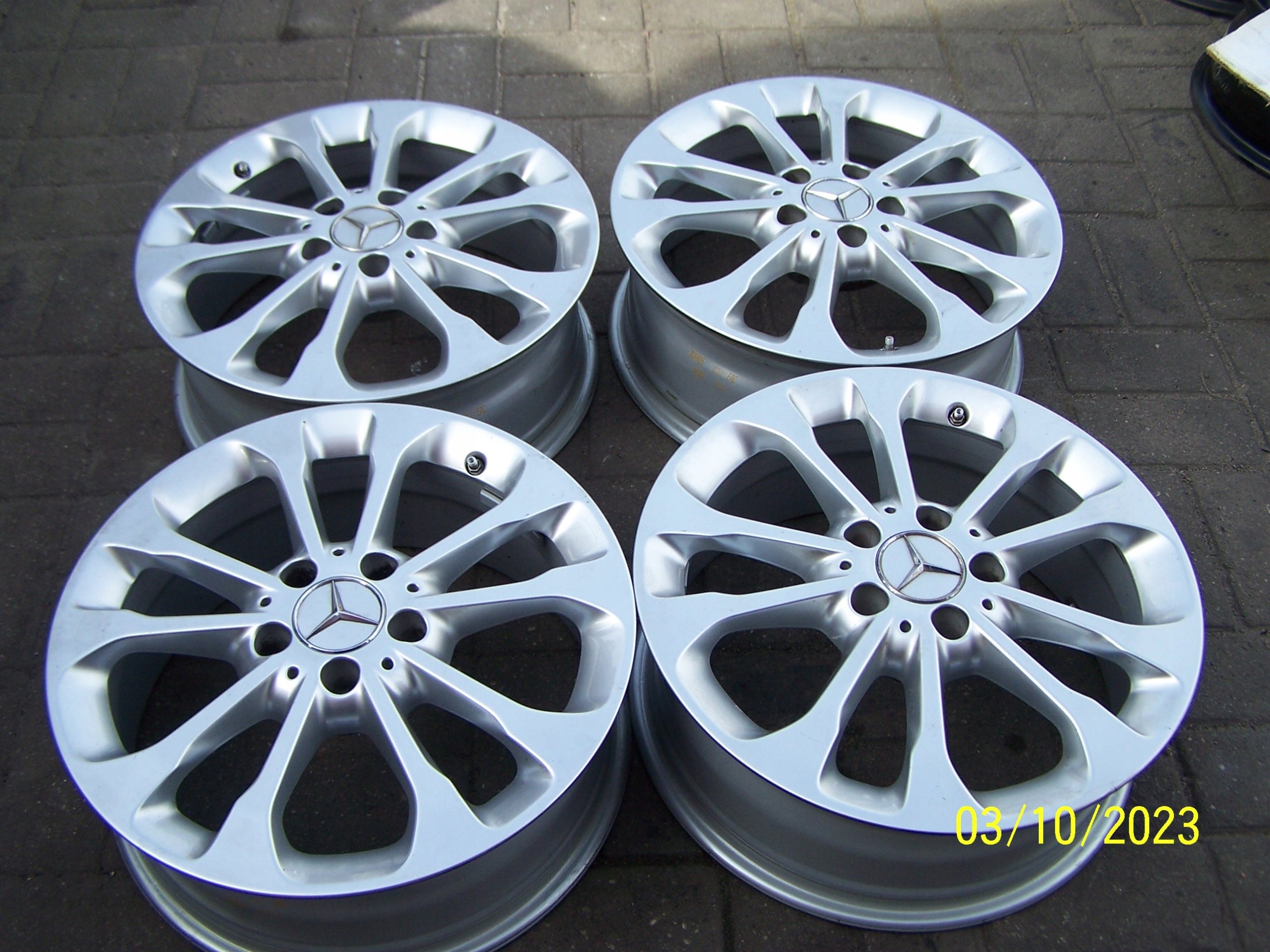 Alu Felge Mercedes-Benz W190 Aluminum rim 17 Zoll 6.5J 5x112 38ET