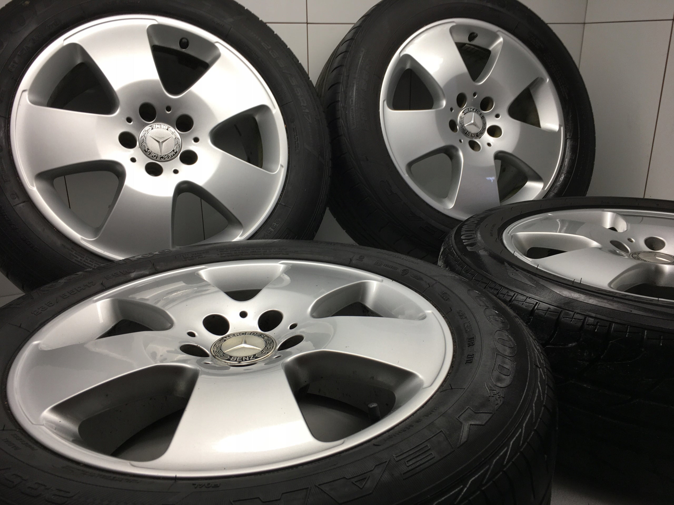 Alu Felge Mercedes-Benz W170 Aluminum rim 17 Zoll 7.5J 5x112