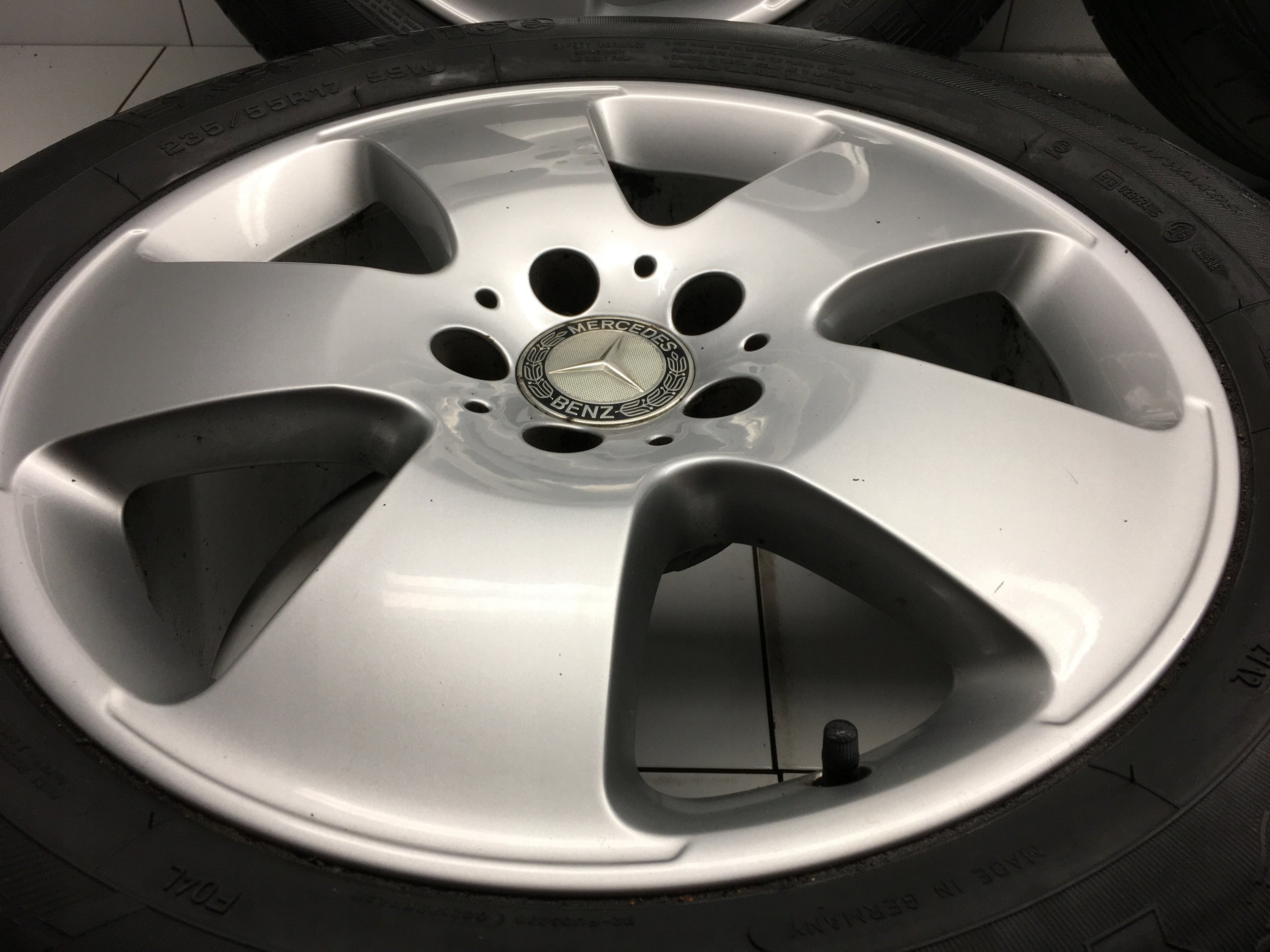 Alu Felge Mercedes-Benz W170 Aluminum rim 17 Zoll 7.5J 5x112