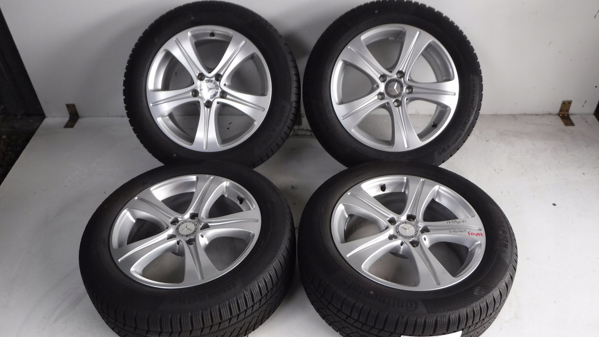 Alu Felge Mercedes-Benz W204 Aluminum rim 17 Zoll 7.5J 5x112 40ET