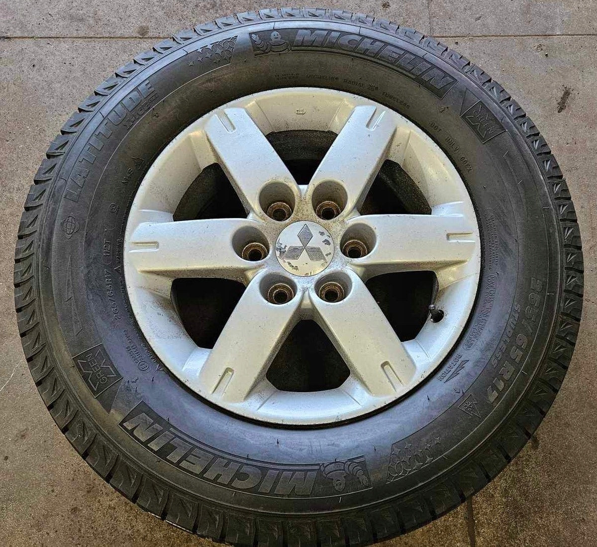 Alu Felge Mitsubishi Pajero Aluminum rim 17 Zoll 7.5J 6x139.7 46ET