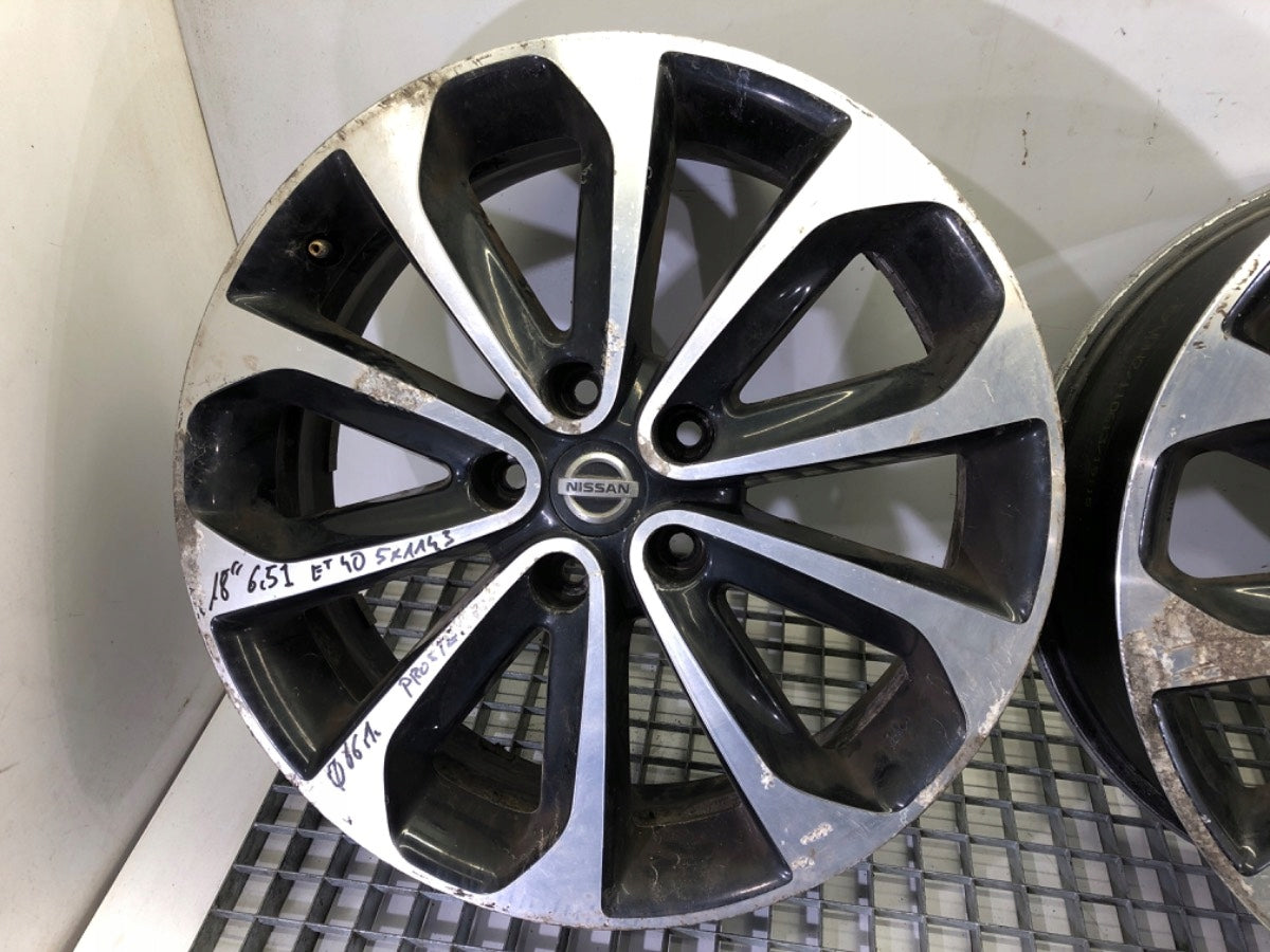 Alu Felge Nissan Juke Aluminum rim 18 Zoll 6.5J 5x114.3 -40ET