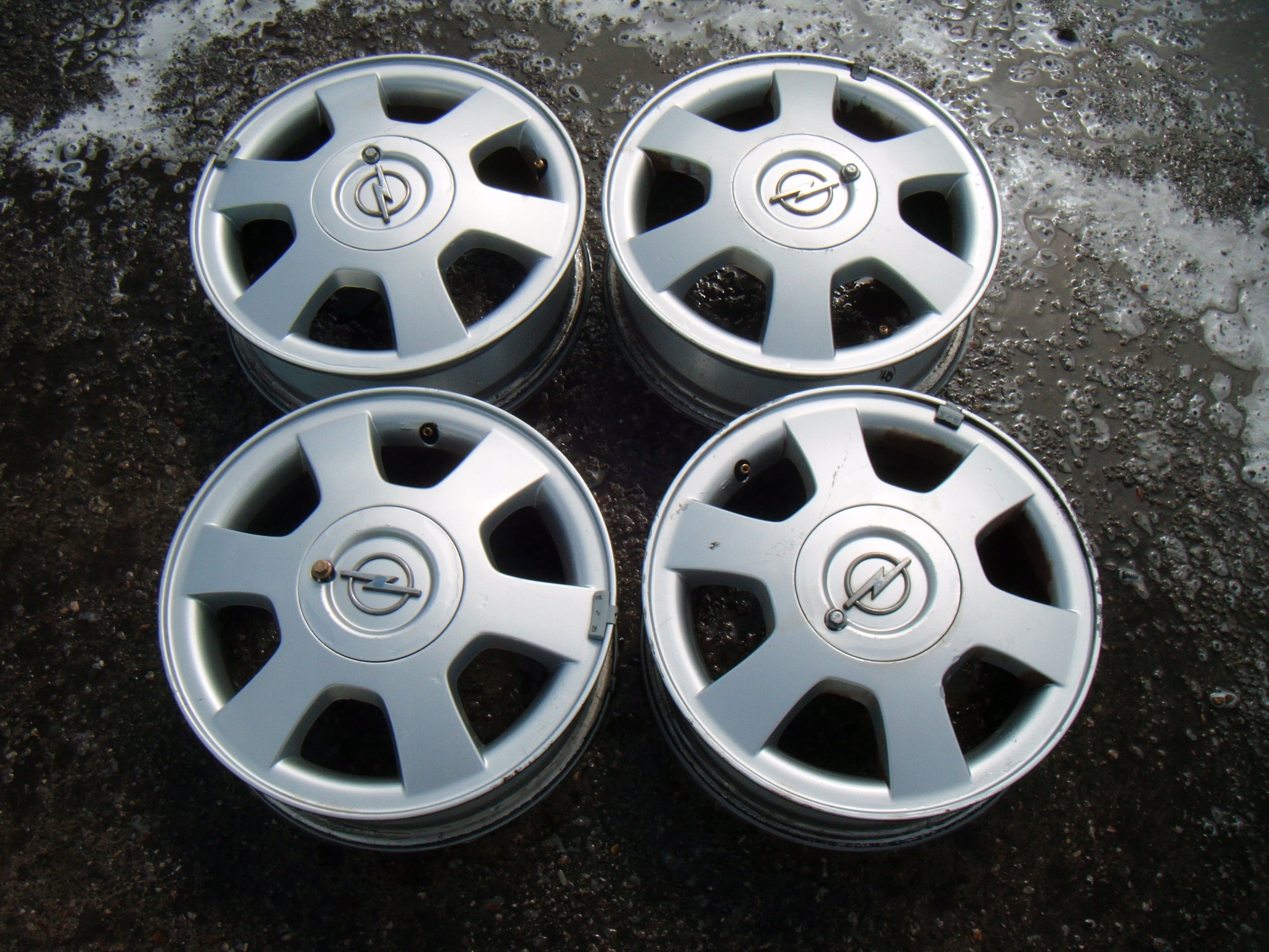 Alu Felge Opel Agila Aluminum rim 14 Zoll 4.5J 4x100