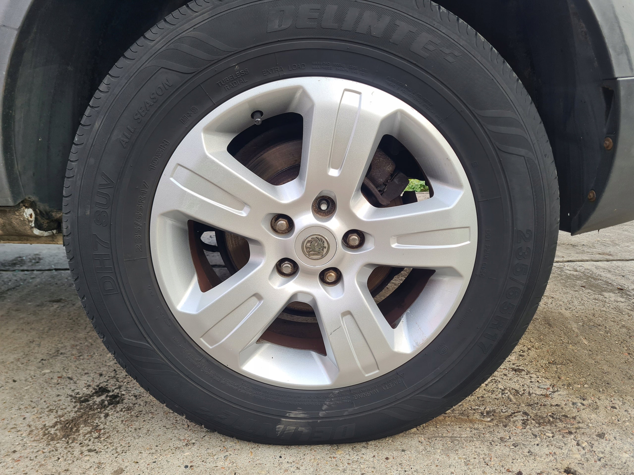 Alu Felge Opel Antara Aluminum rim 17 Zoll 7.0J 5x115