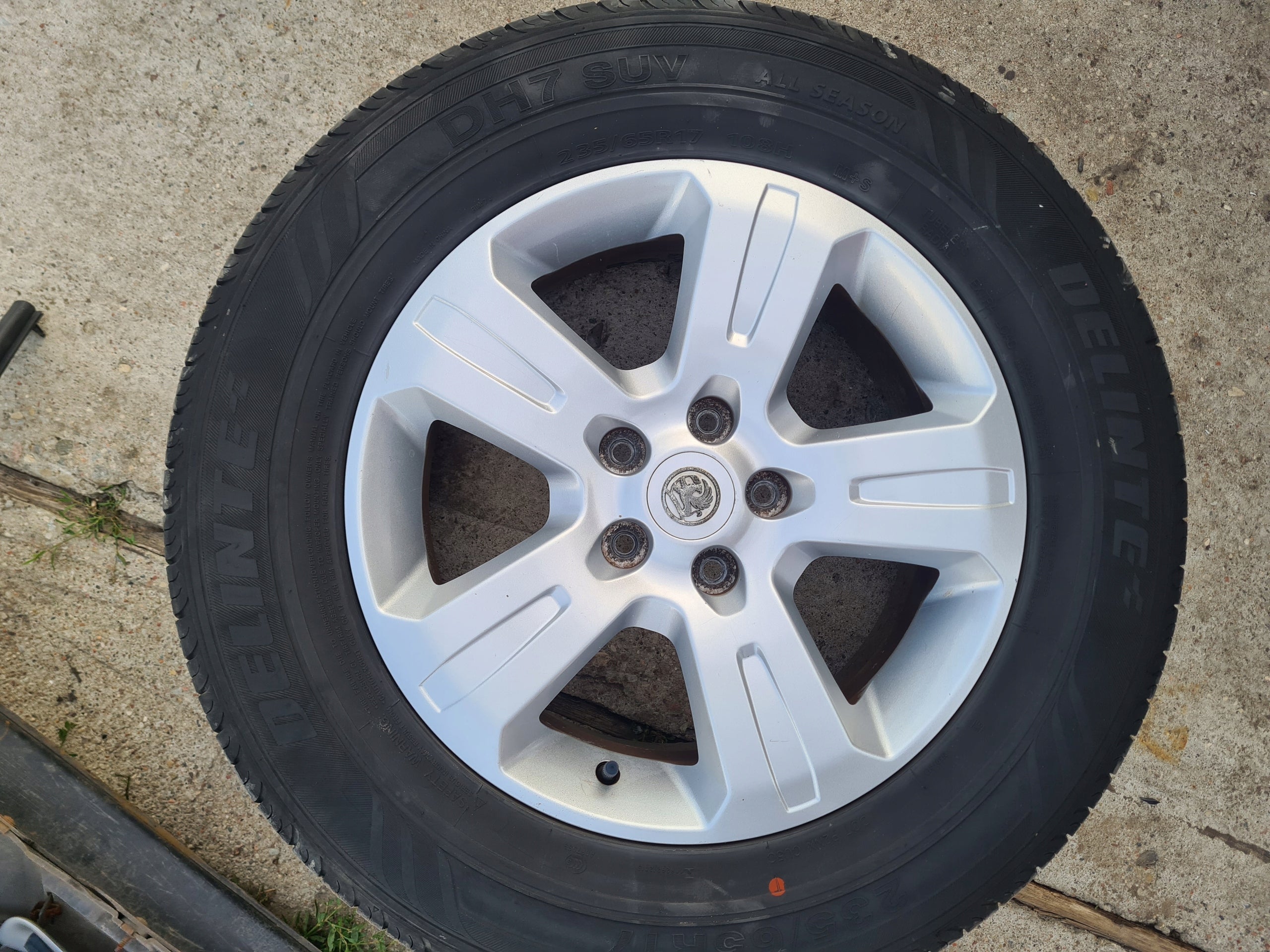 Alu Felge Opel Antara Aluminum rim 17 Zoll 7.0J 5x115