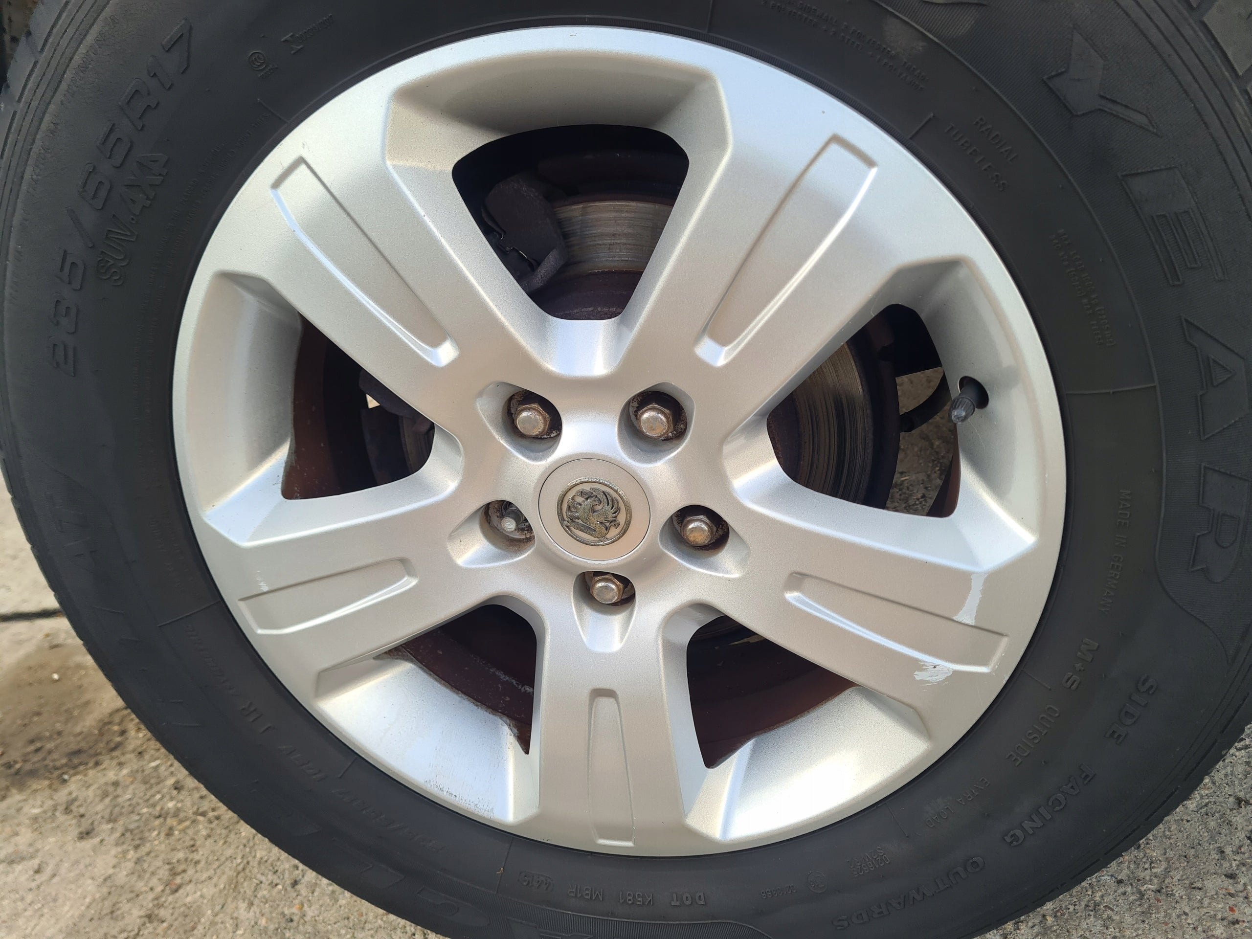 Alu Felge Opel Antara Aluminum rim 17 Zoll 7.0J 5x115