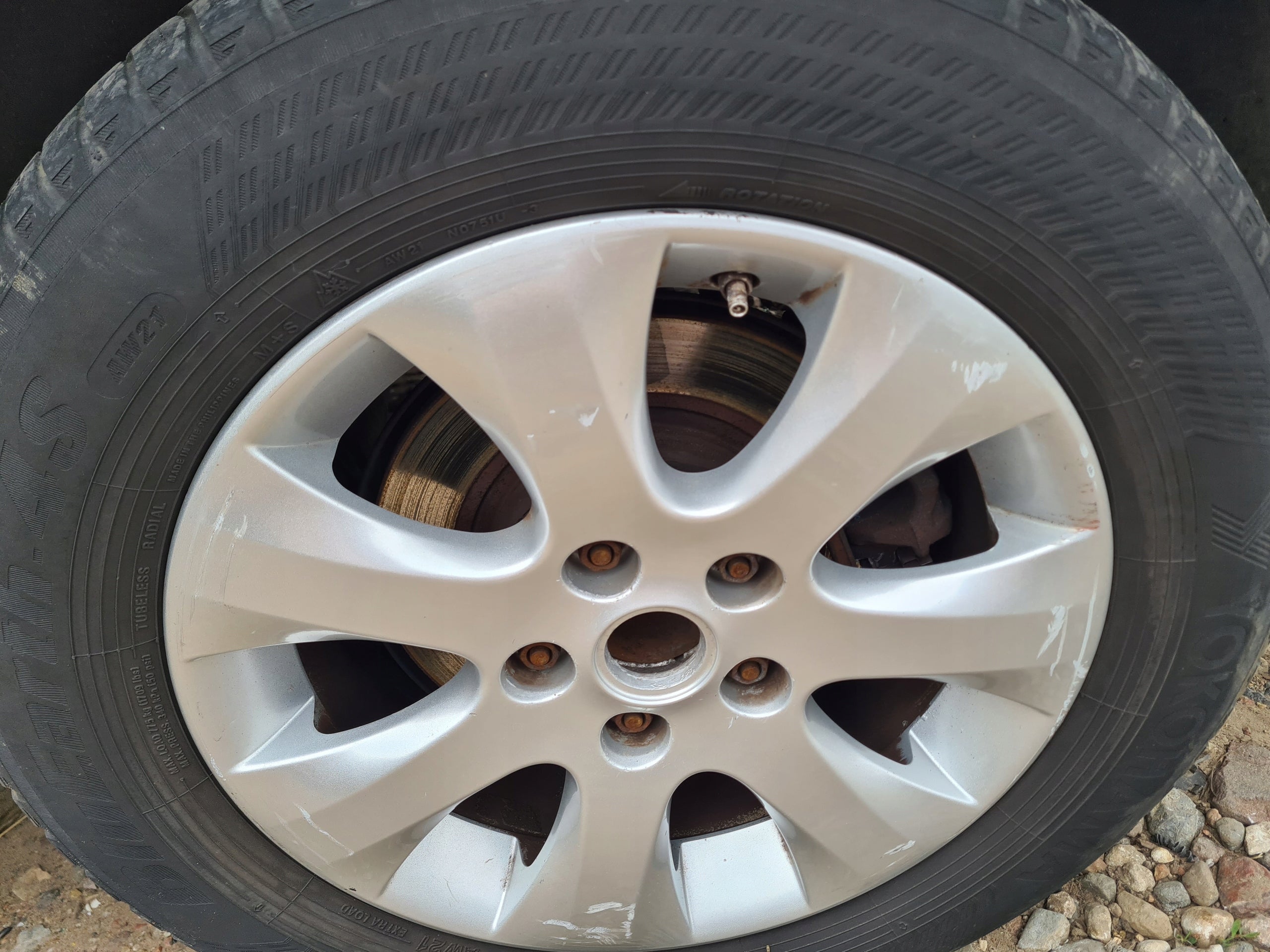 Alu Felge Opel Astra Zafira Aluminum rim 16 Zoll 6.5J 5x115