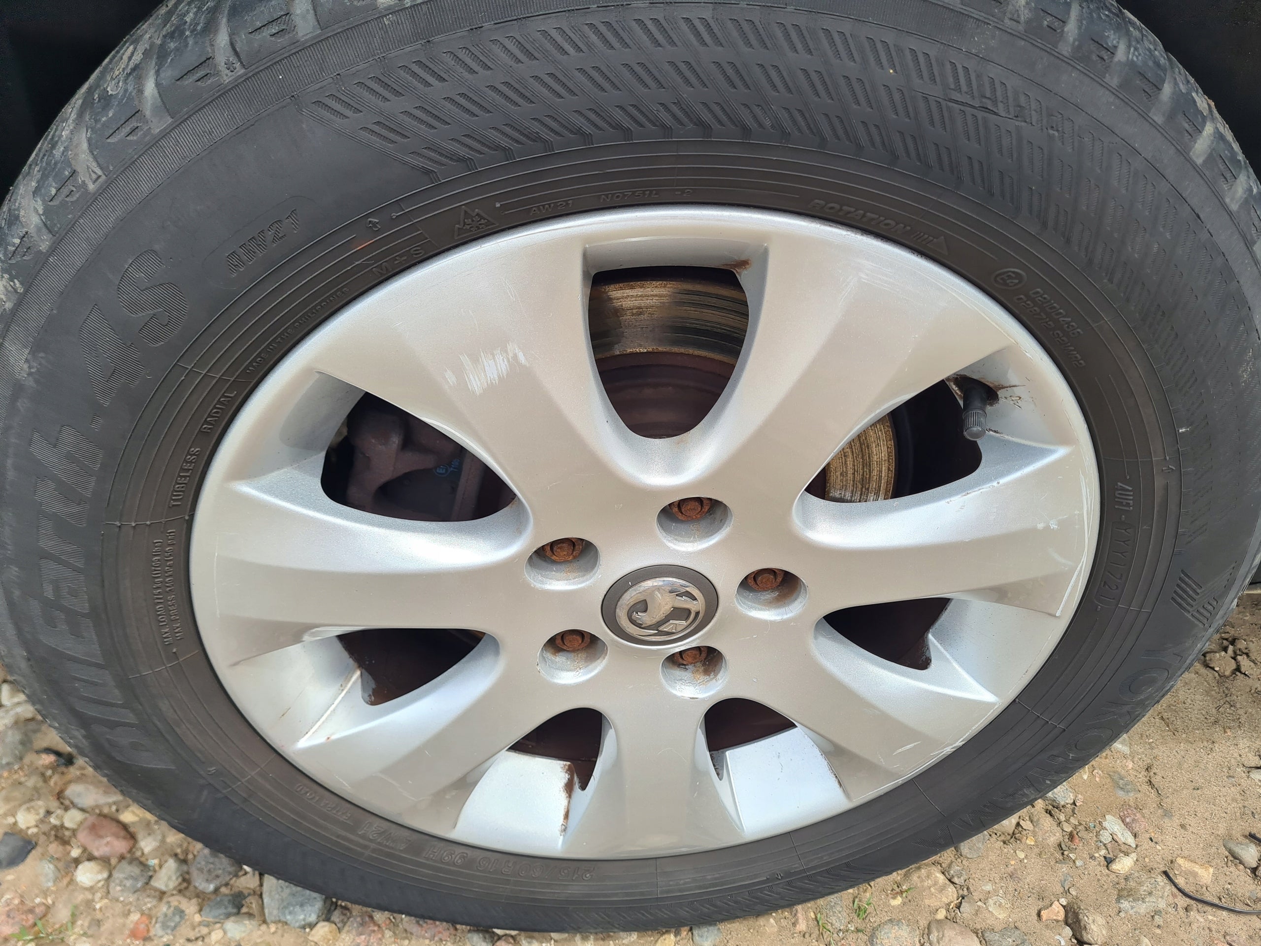 Alu Felge Opel Astra Zafira Aluminum rim 16 Zoll 6.5J 5x115