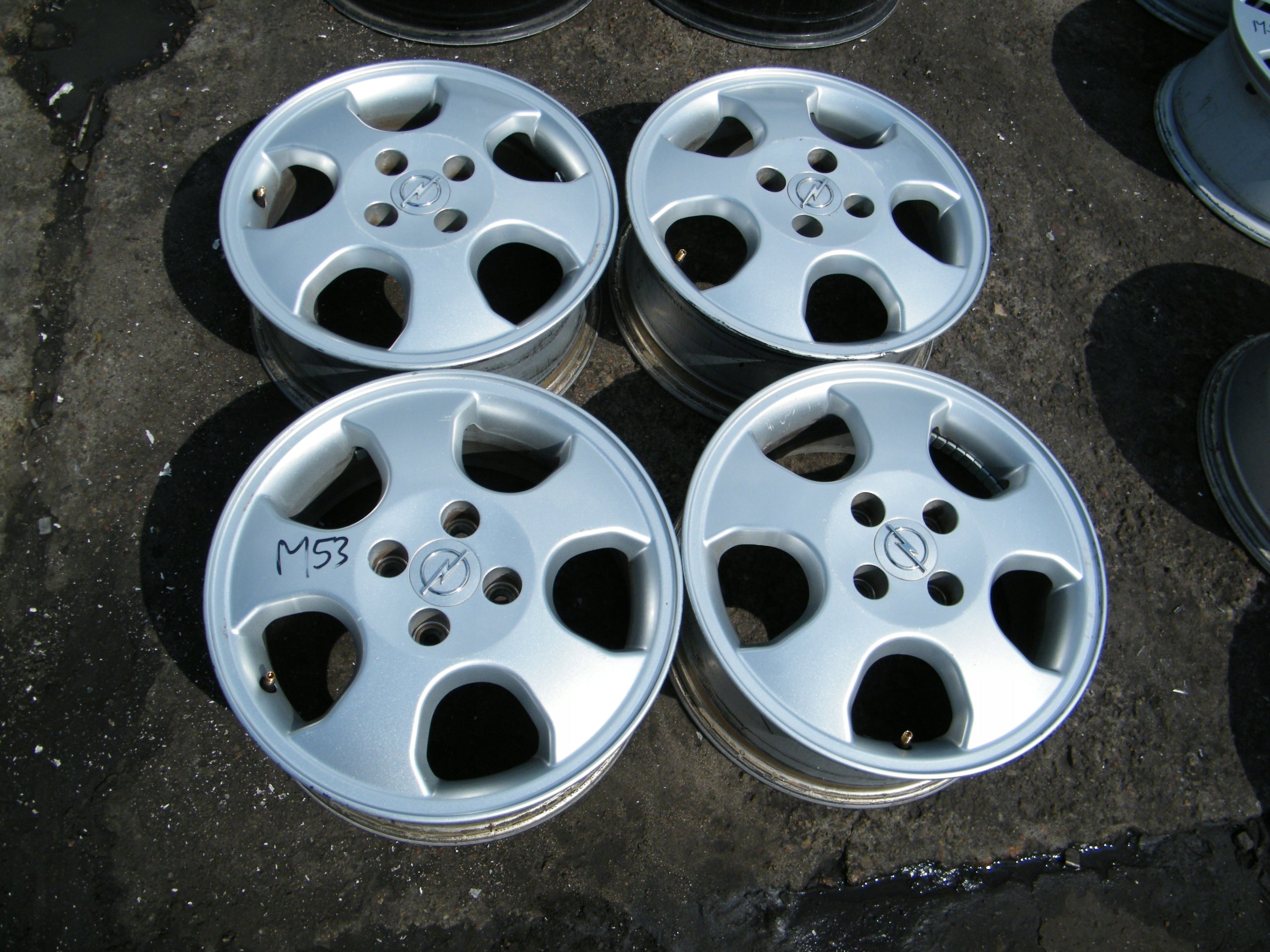 Alu Felge Opel Combo Corsa Vectra Aluminum rim 15 Zoll 6.0J 4x100 49ET