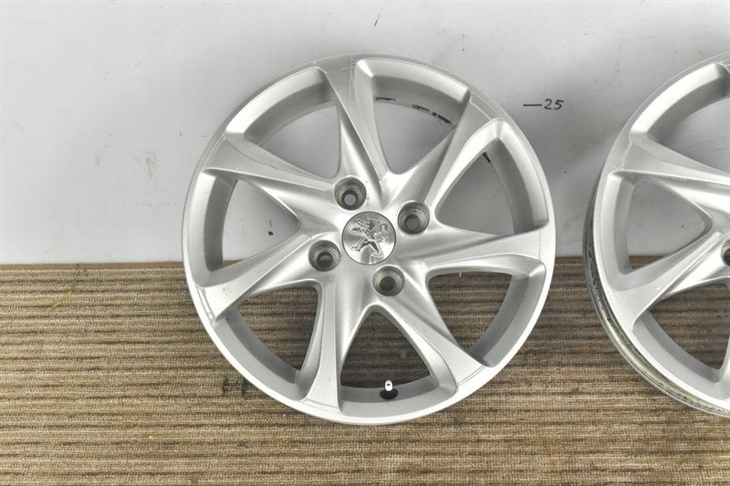 1x Alu Felge Peugeot 208 108 Aluminum rim 15 Zoll 6.0J 4x108 23ET 9673773577