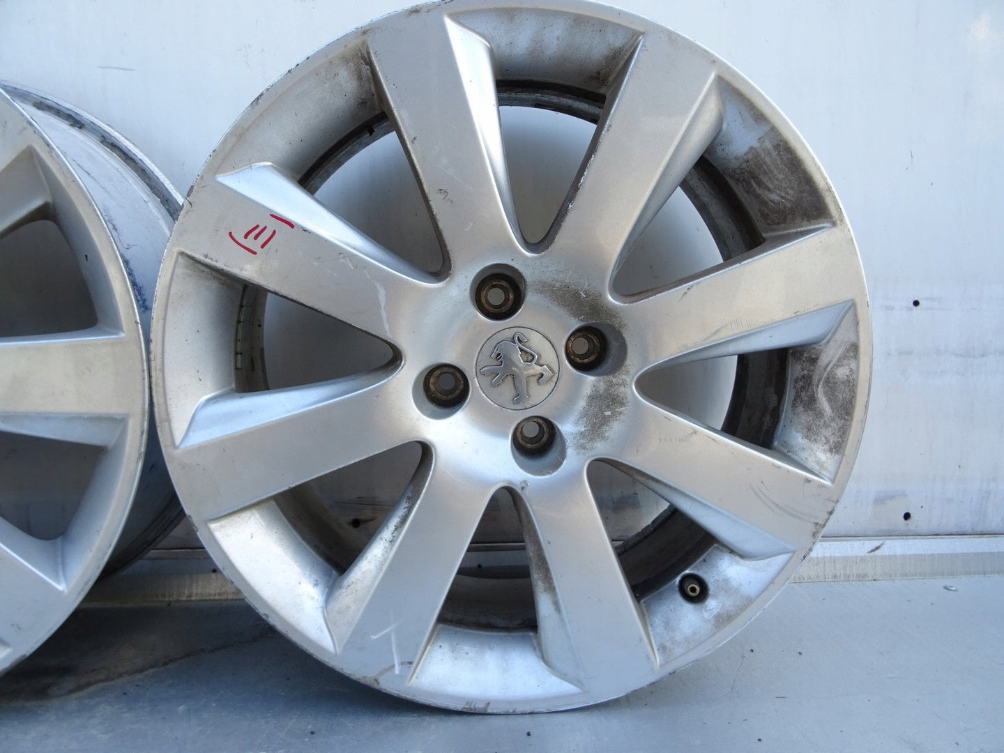 Alu Felge Peugeot 3008 108 5008 Aluminum rim 18 Zoll 7.0J 4x108