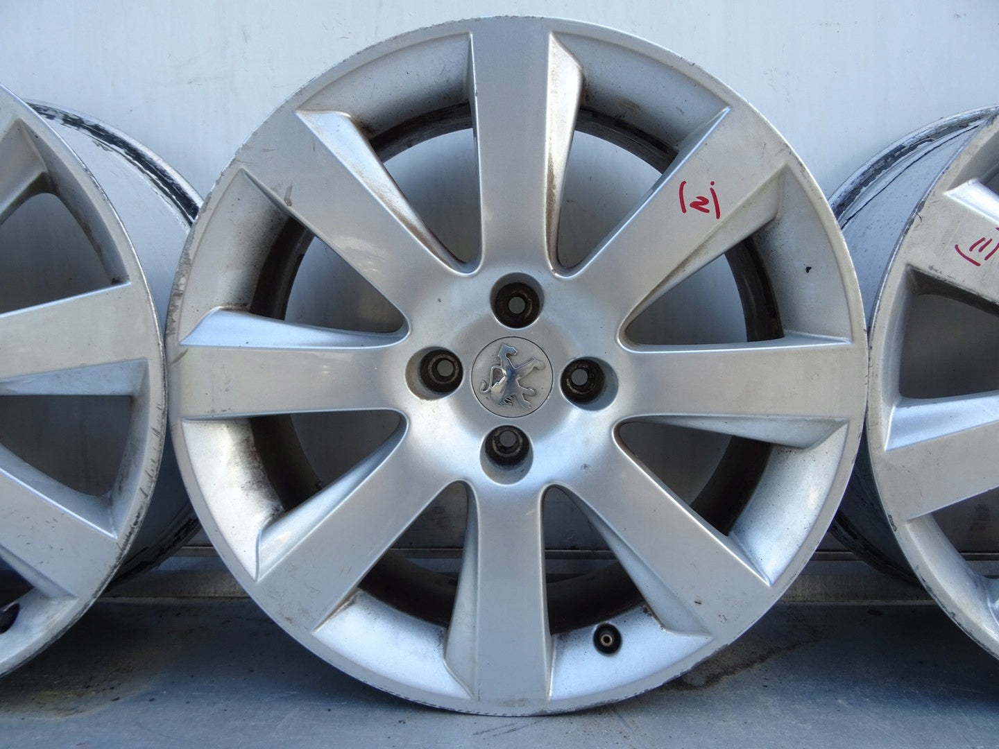 Alu Felge Peugeot 3008 108 5008 Aluminum rim 18 Zoll 7.0J 4x108