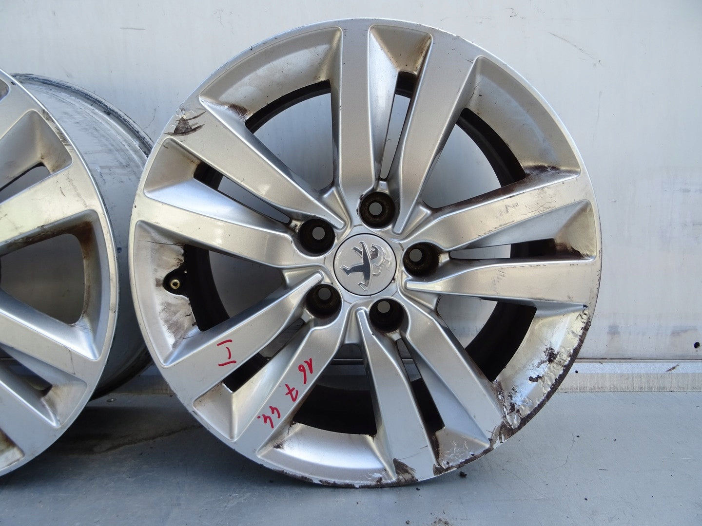 Alu Felge Peugeot 108 308 Aluminum rim 16 Zoll 7.0J 5x108