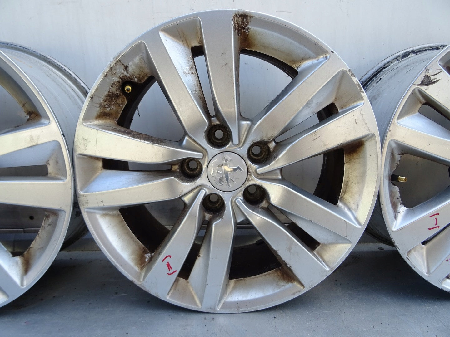 Alu Felge Peugeot 108 308 Aluminum rim 16 Zoll 7.0J 5x108